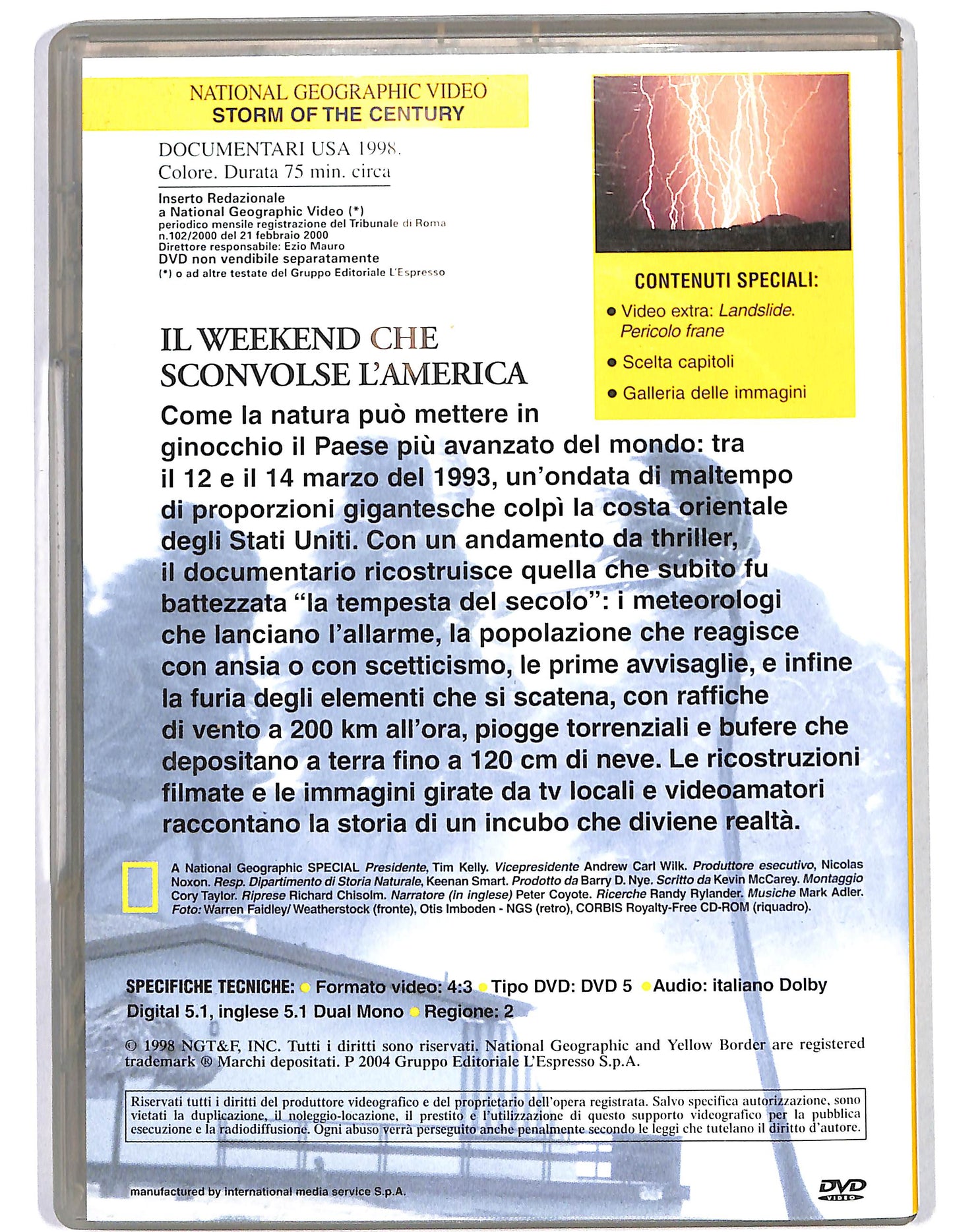 EBOND National Gepgraphic Storm of the century VOL.13 DVD D628011