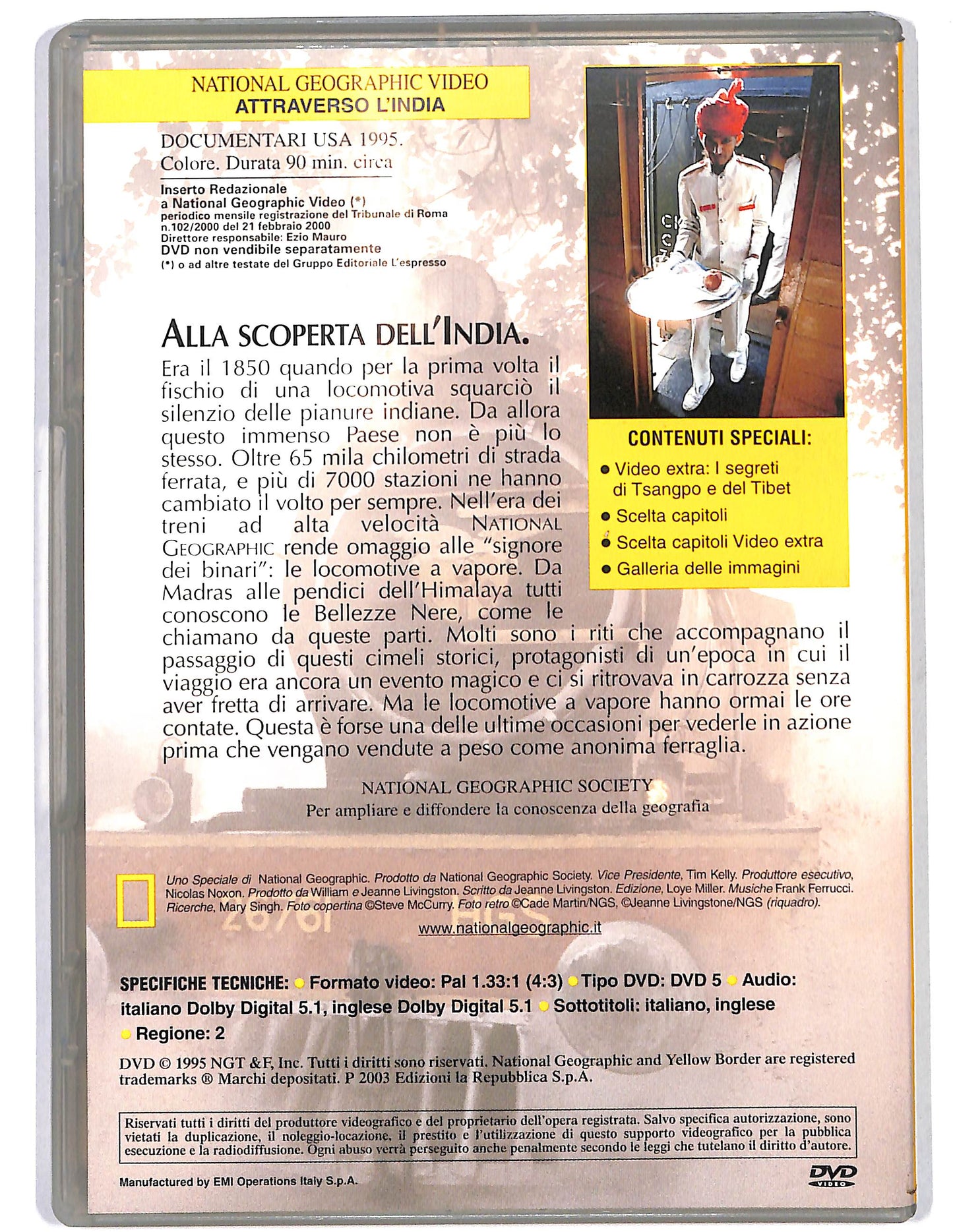 EBOND National Gepgraphic Attraverso l'India VOL.4 DVD D628016