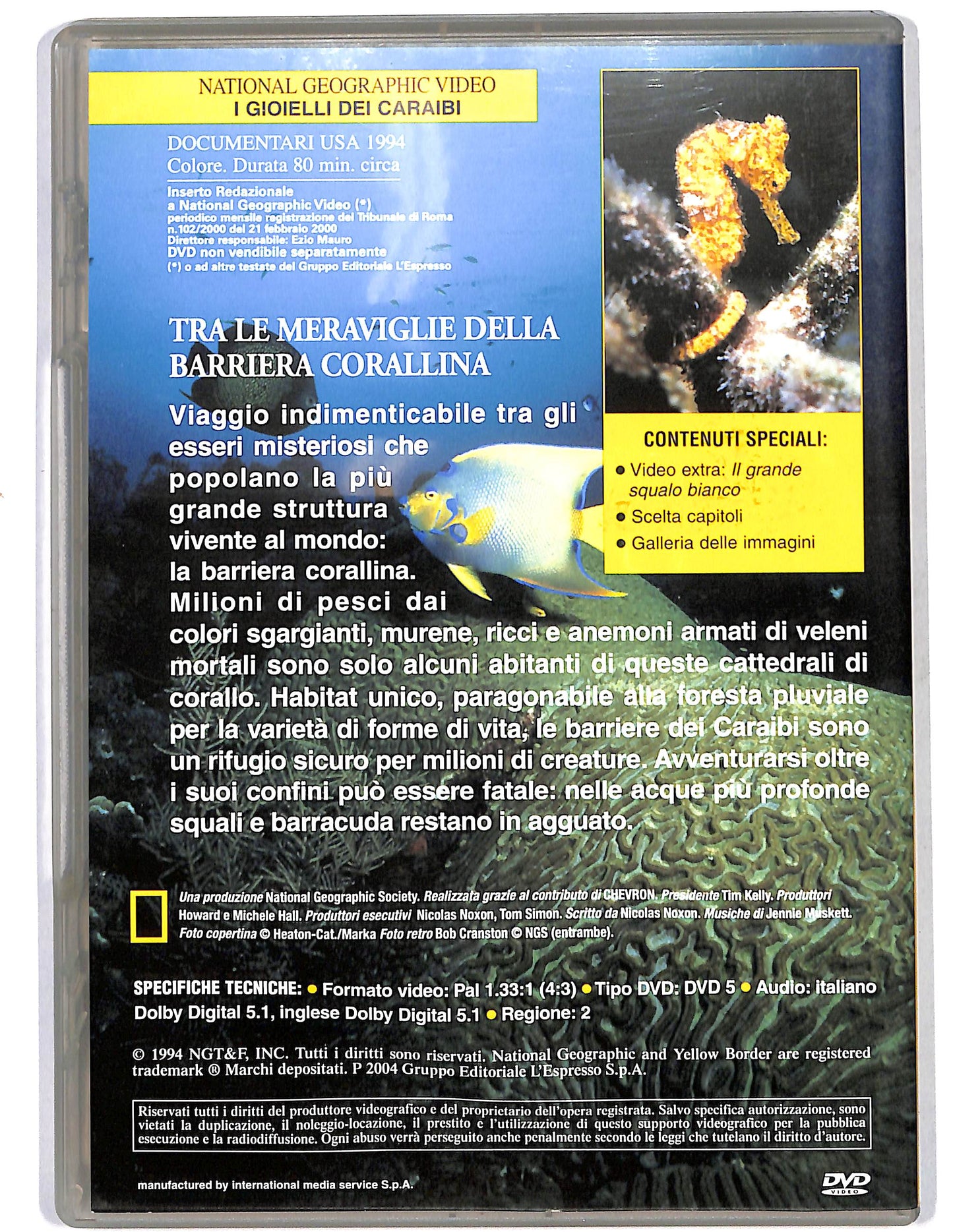 EBOND National Gepgraphic I gioielli dei Caraibi Vol 22 DVD D628025