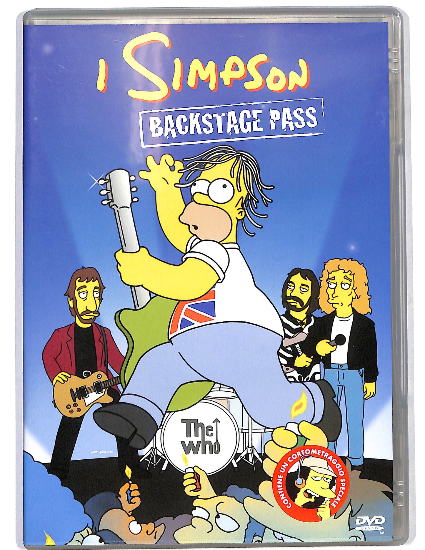 EBOND I Simpson Backstage pass DVD D628059