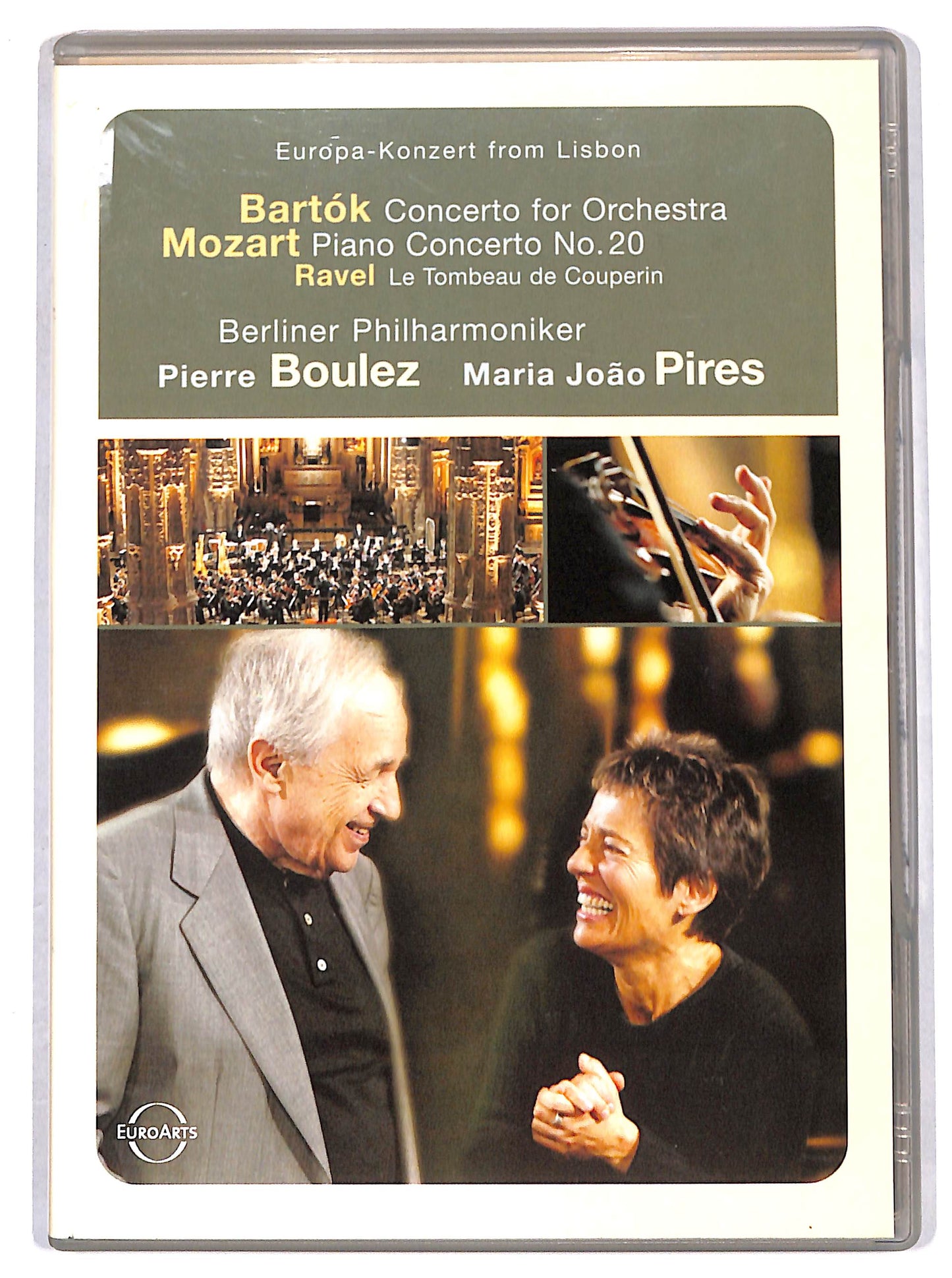 EBOND europa konzert from lisbon - boulez DVD D628130