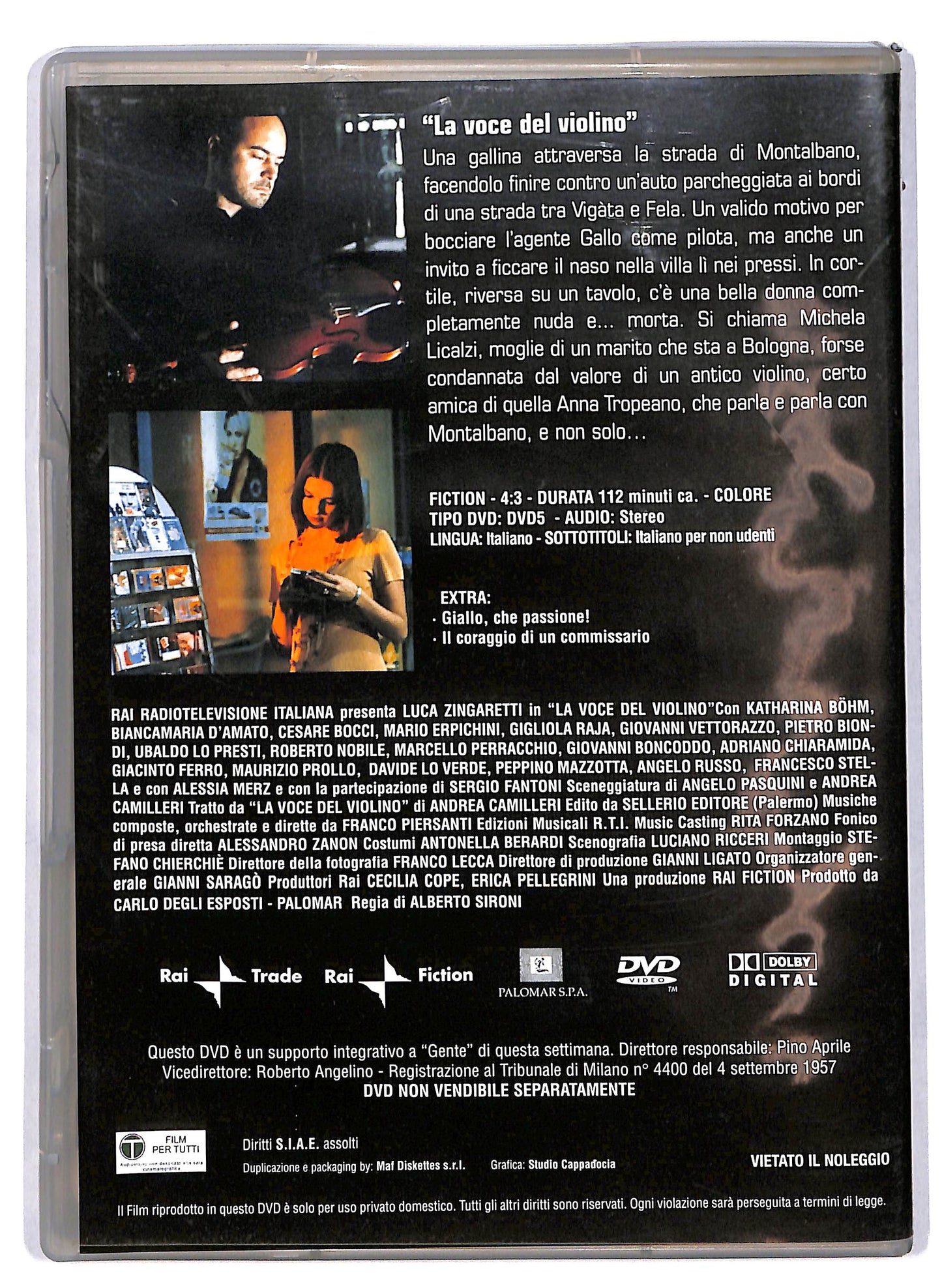 EBOND Montalbano - La voce del violino vol.6  EDITORIALE  DVD D628227