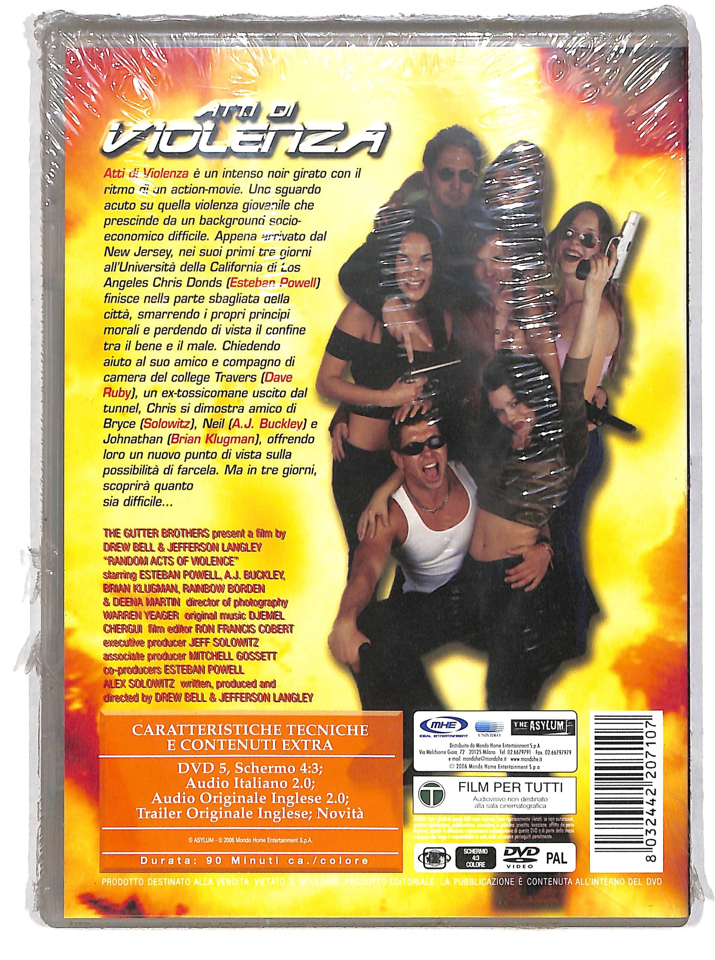 EBOND Atti di violenza  EDITORIALE  DVD D628304