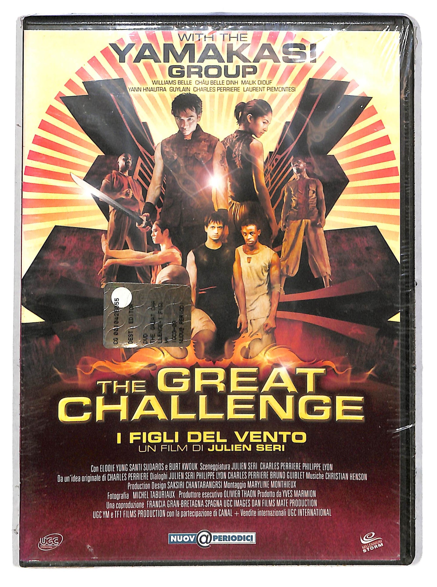 EBOND The Great Challenge-I figli del vento  EDITORIALE  DVD D628305