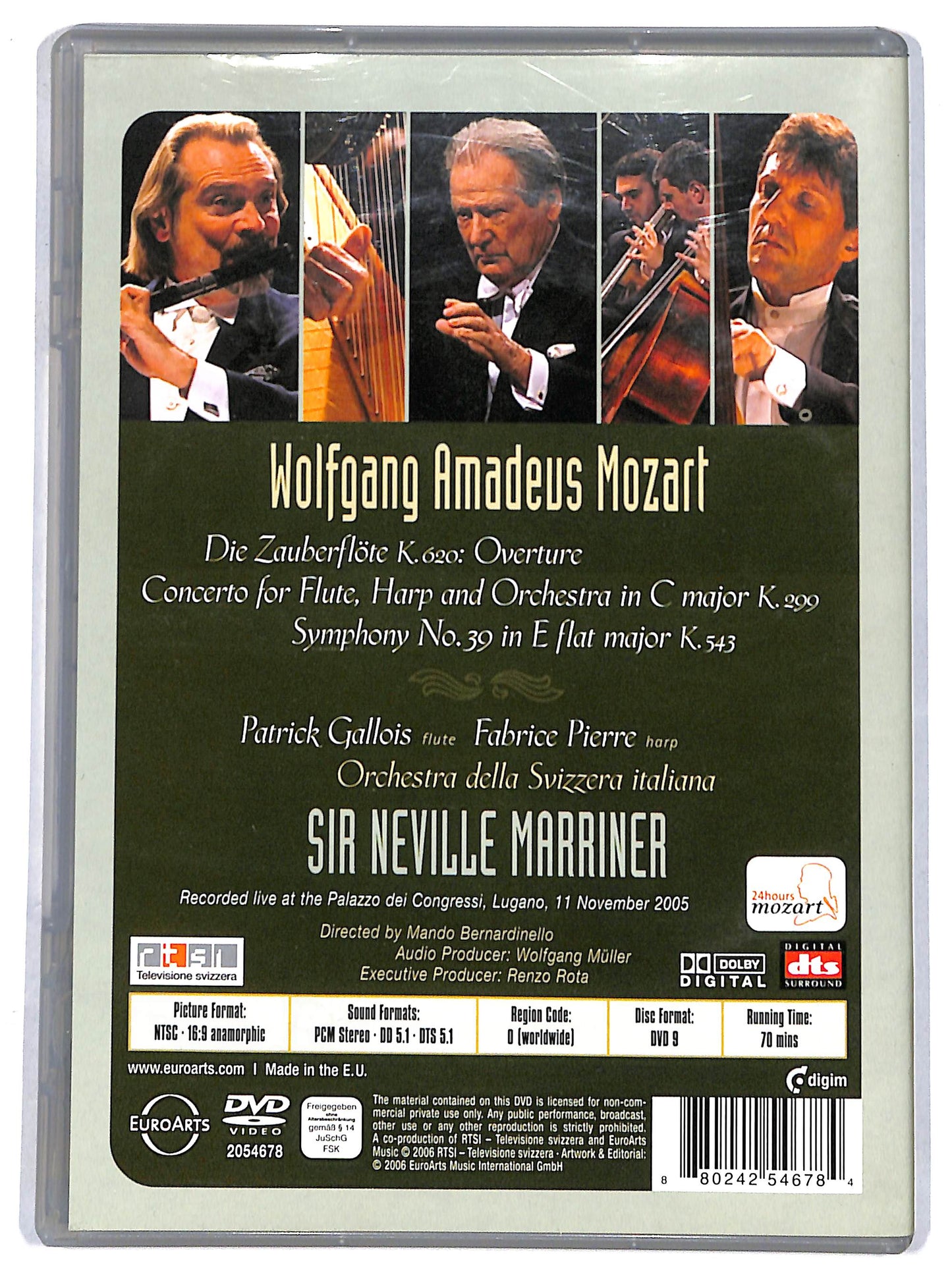 EBOND marriner conducts Mozart DVD D628403