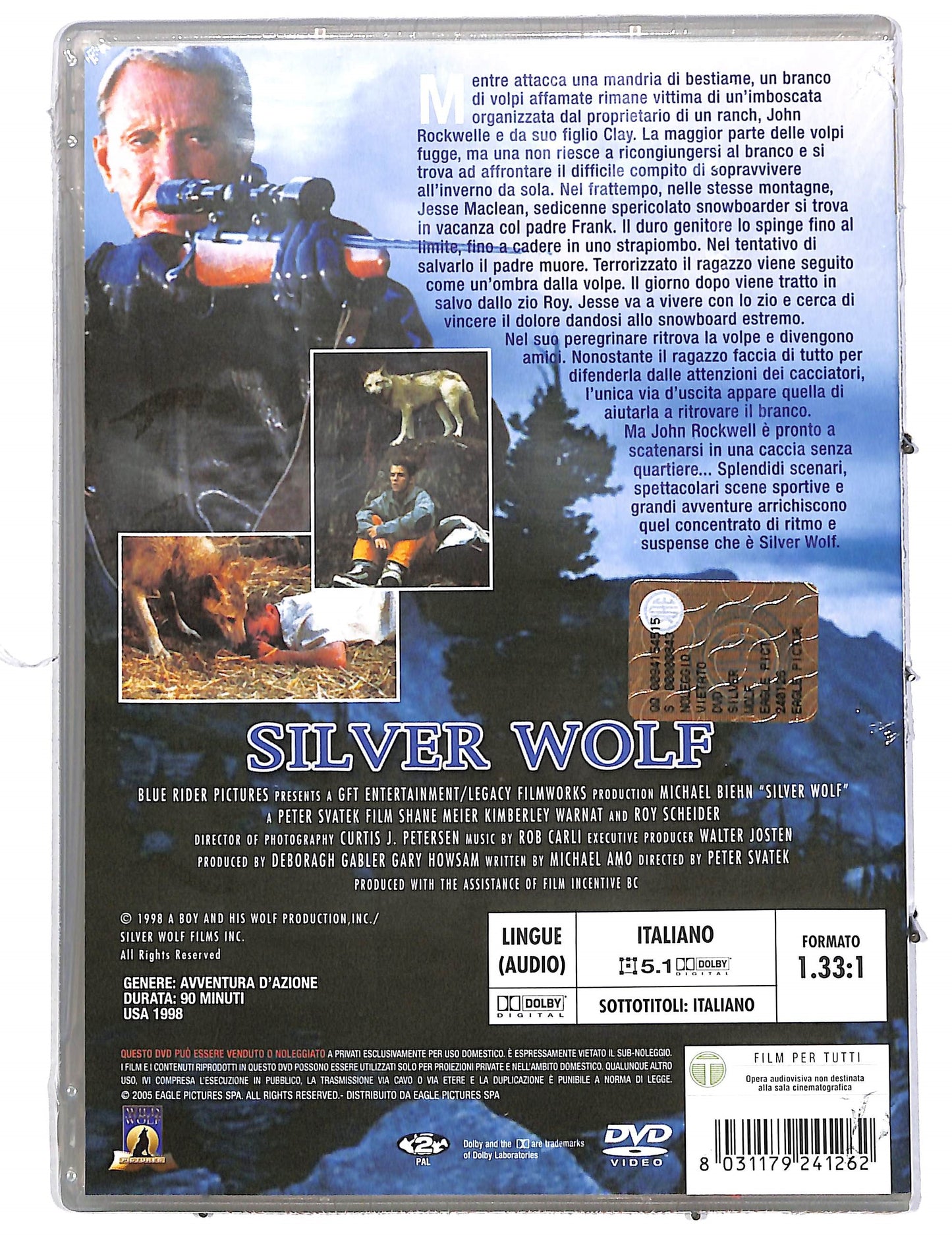 EBOND Silver Wolf (Slimcase) DVD D628521