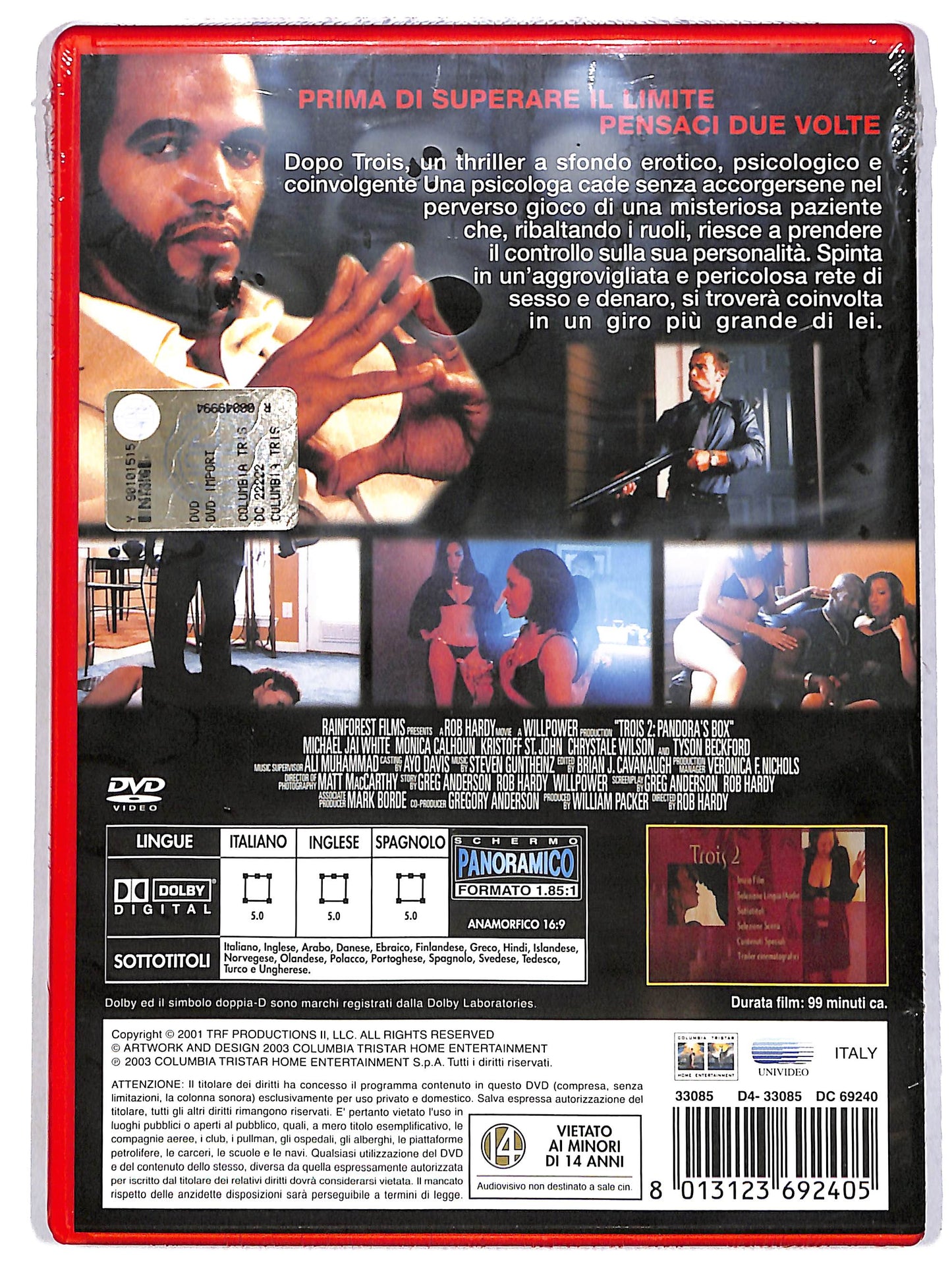 EBOND Trois 2 - Una relazione ambigua DVD D628534