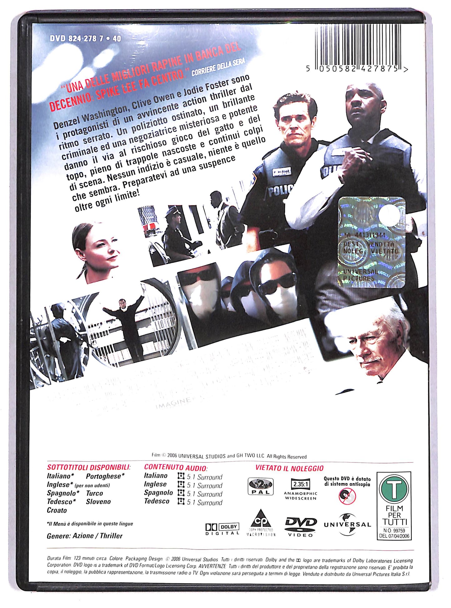 EBOND Inside Man DVD D628616