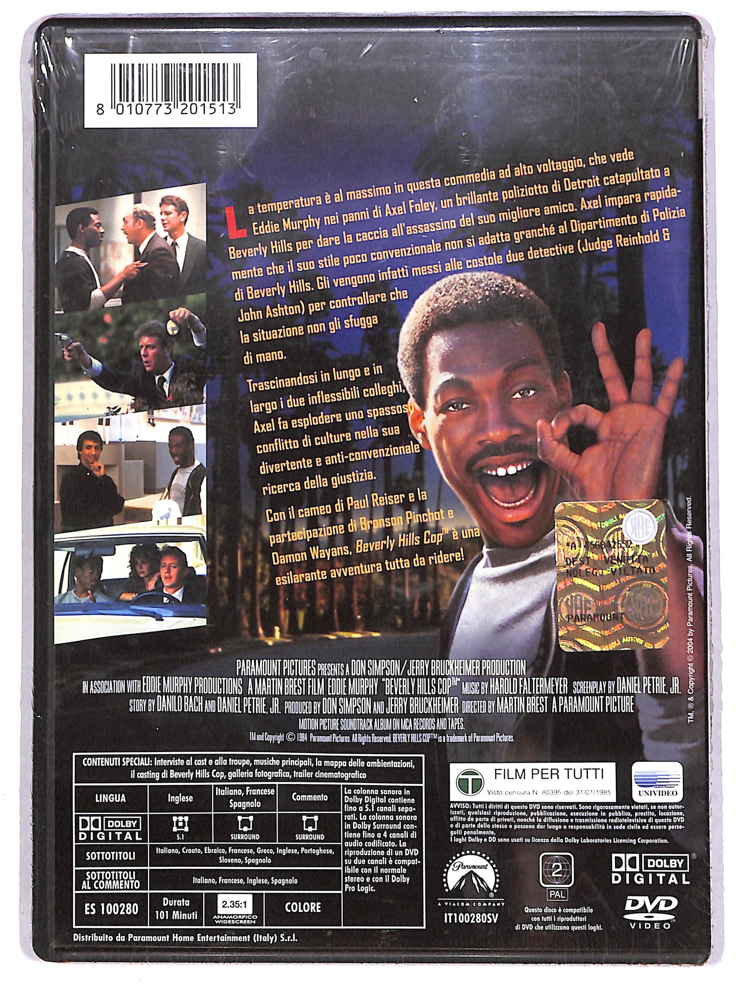 EBOND Beverly Hills Cop EDIZIONE SPECIALE DVD D628649