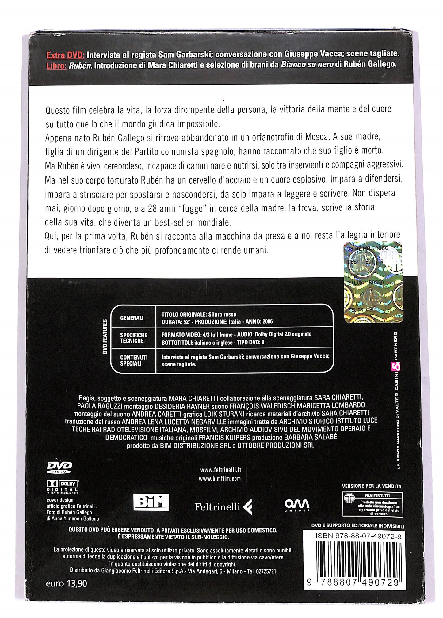 EBOND Siluro Rosso (DVD+Libro) EDITORIALE DVD D628803