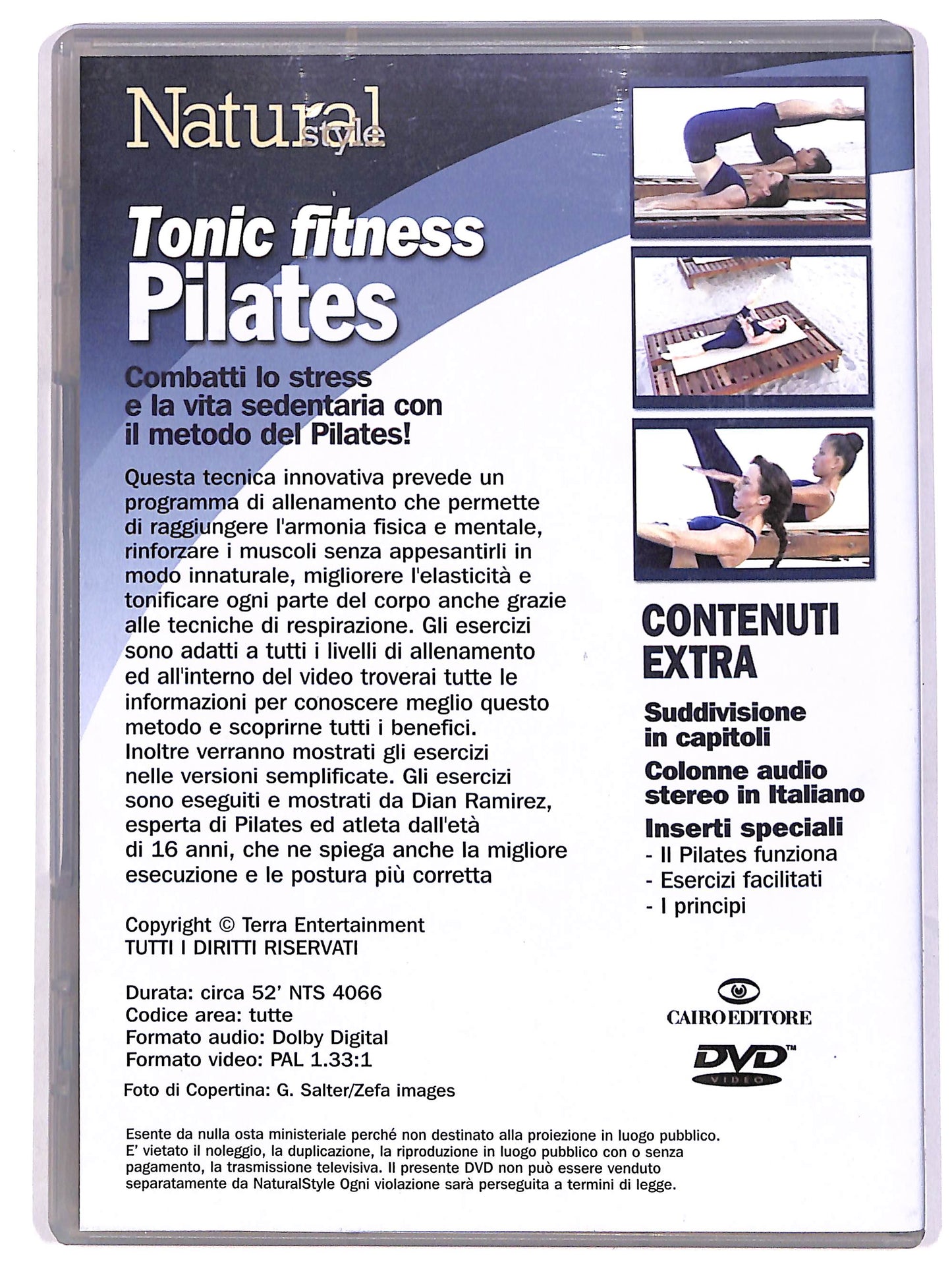 EBOND Tonic Fitness Pilates EDITORIALE DVD D628917