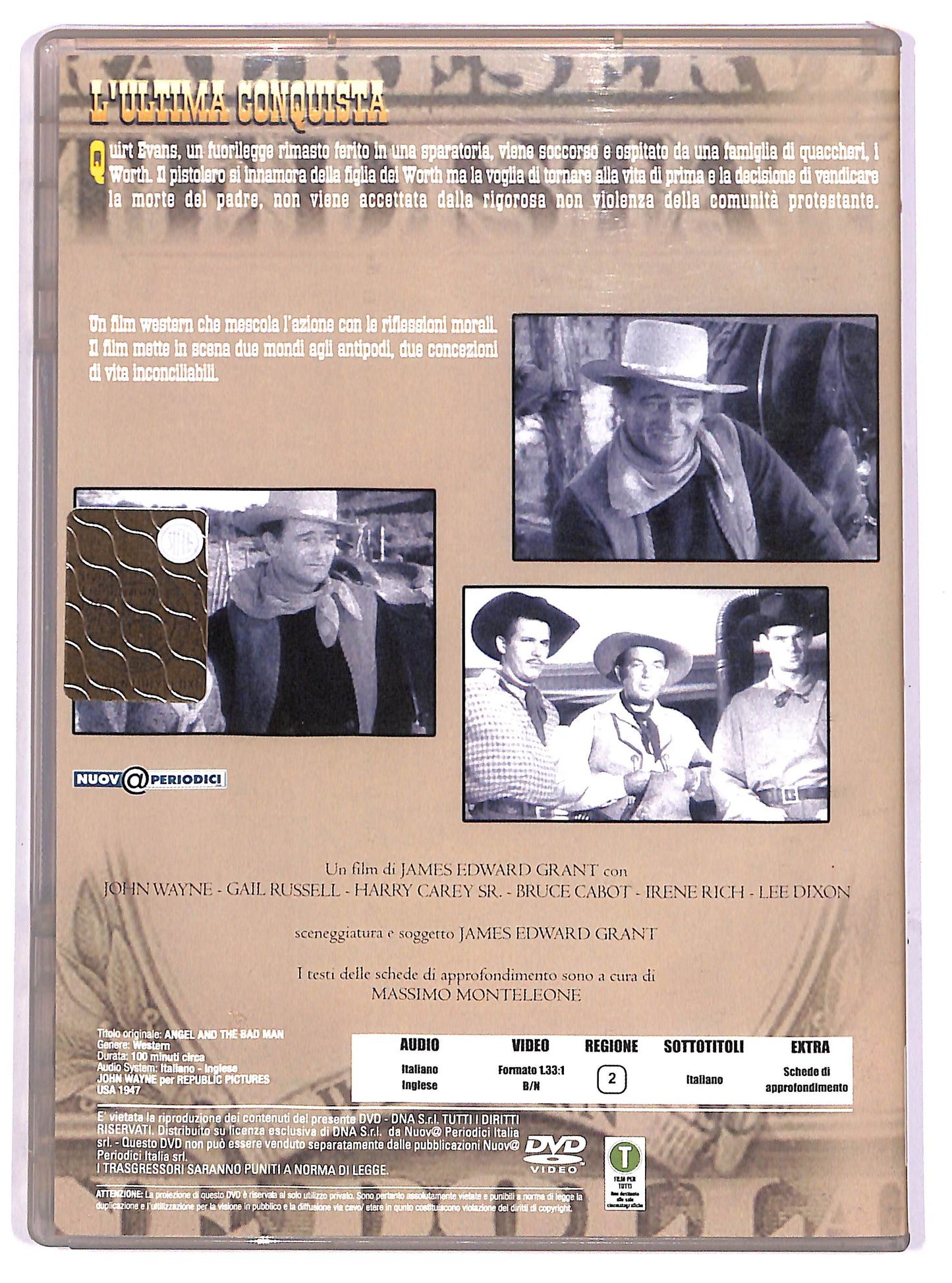 EBOND L'ultima conquista EDITORIALE DVD D629003