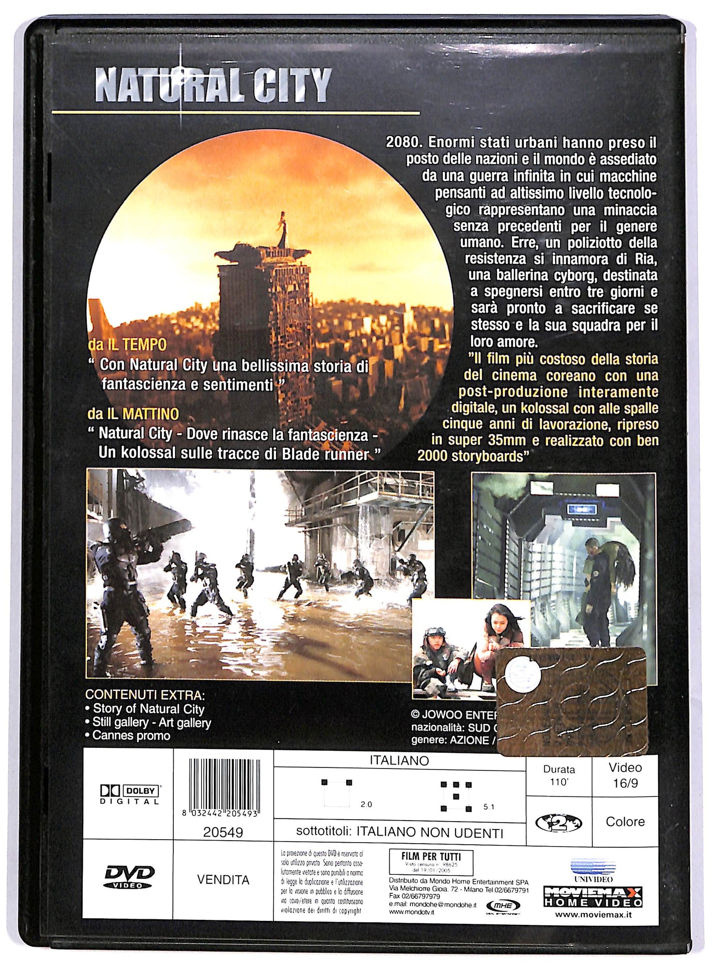 EBOND Natural City DVD D629023