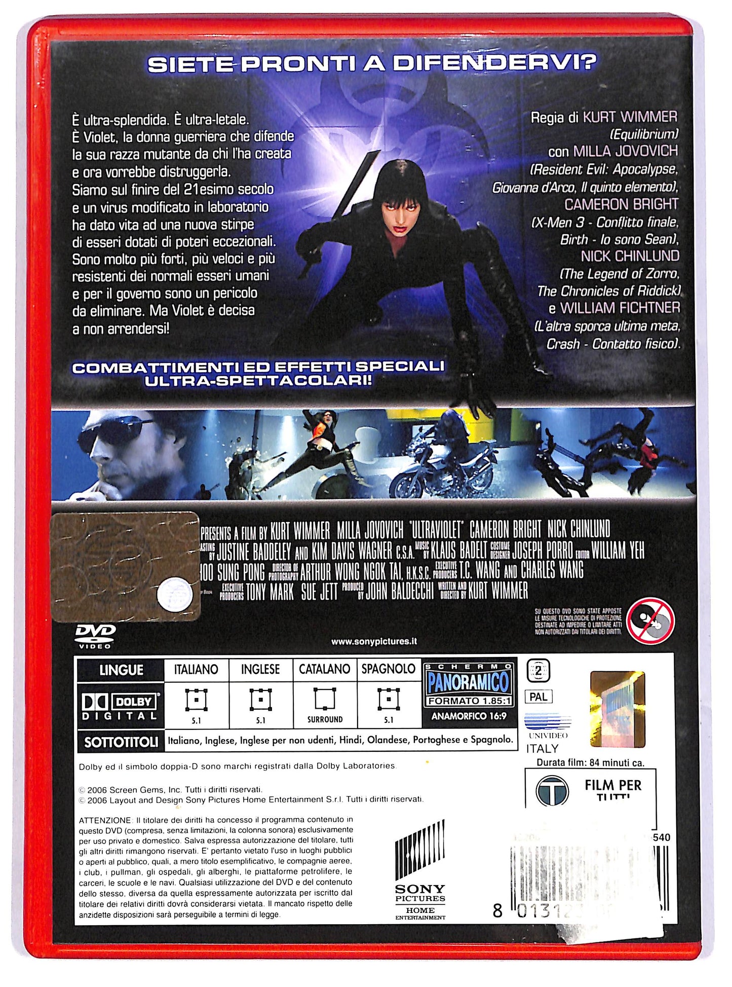 EBOND Ultra Violet NOLEGGIO DVD D629027