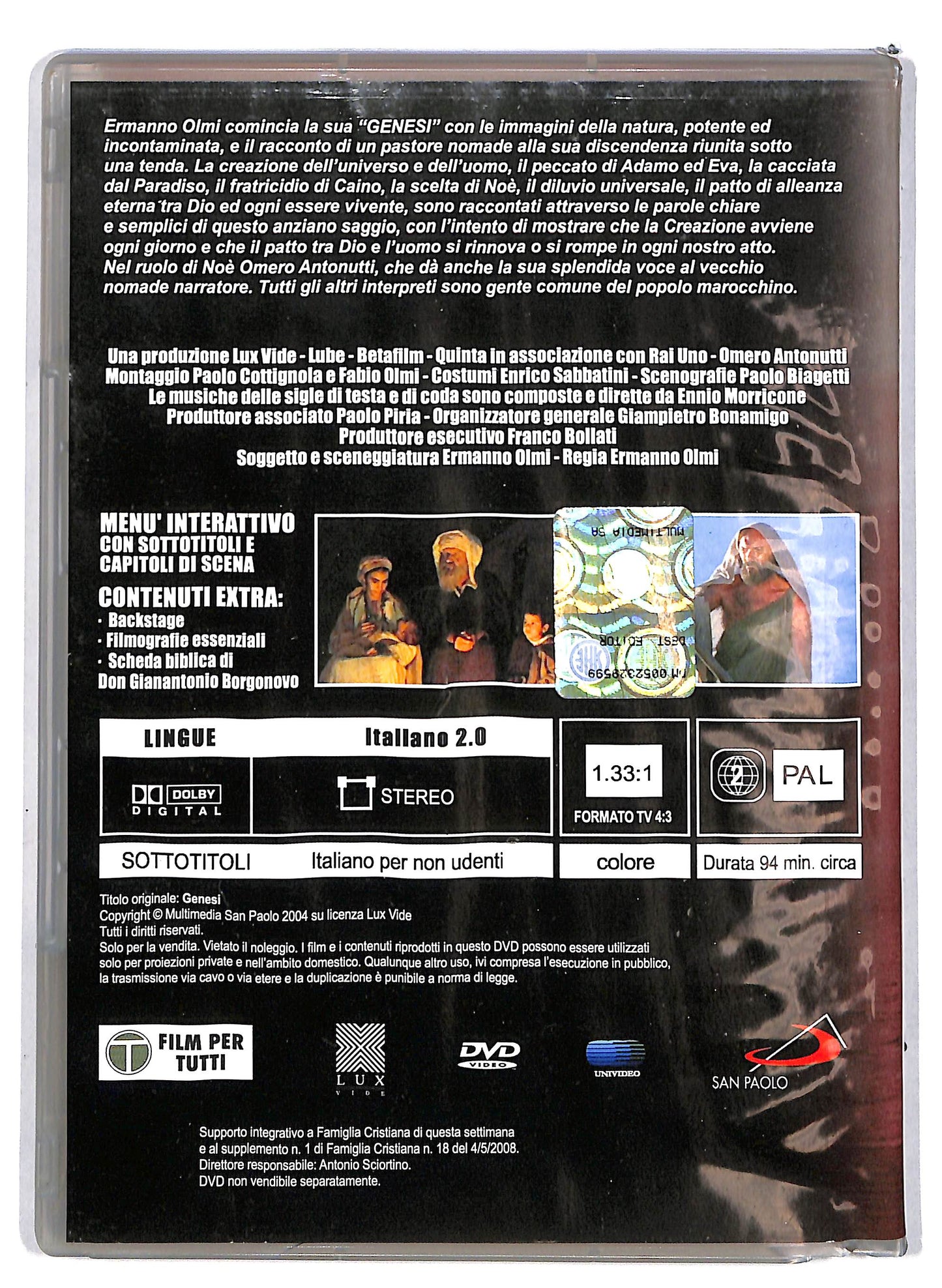 EBOND Genesi - La Creazione E Il Diluvio  EDITORIALE DVD D629135