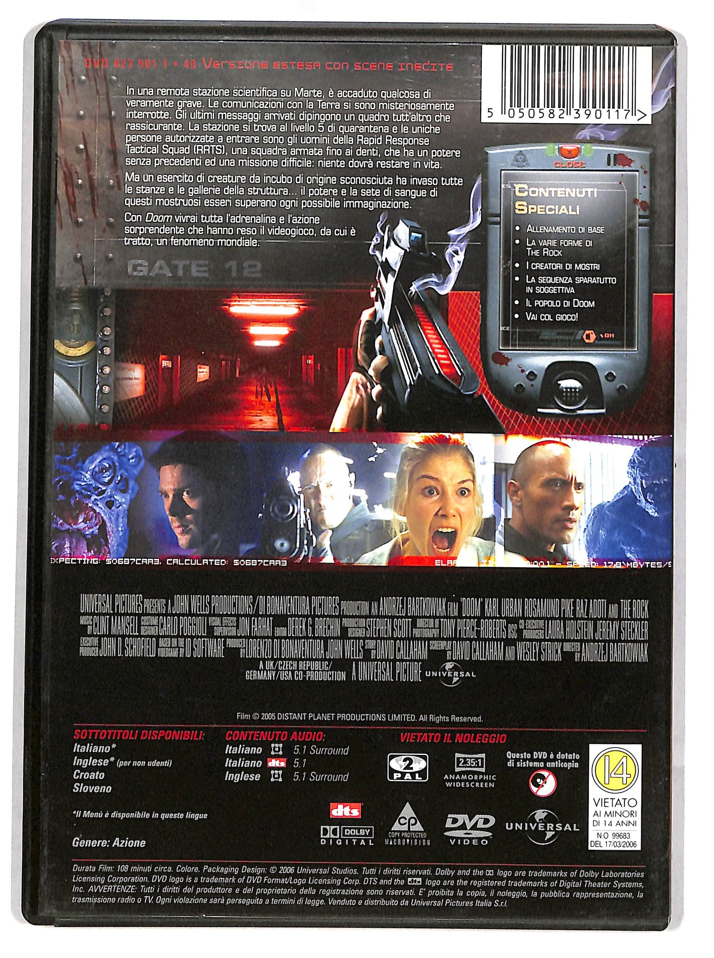 EBOND Doom (film) Edizione Estesa DVD D629236