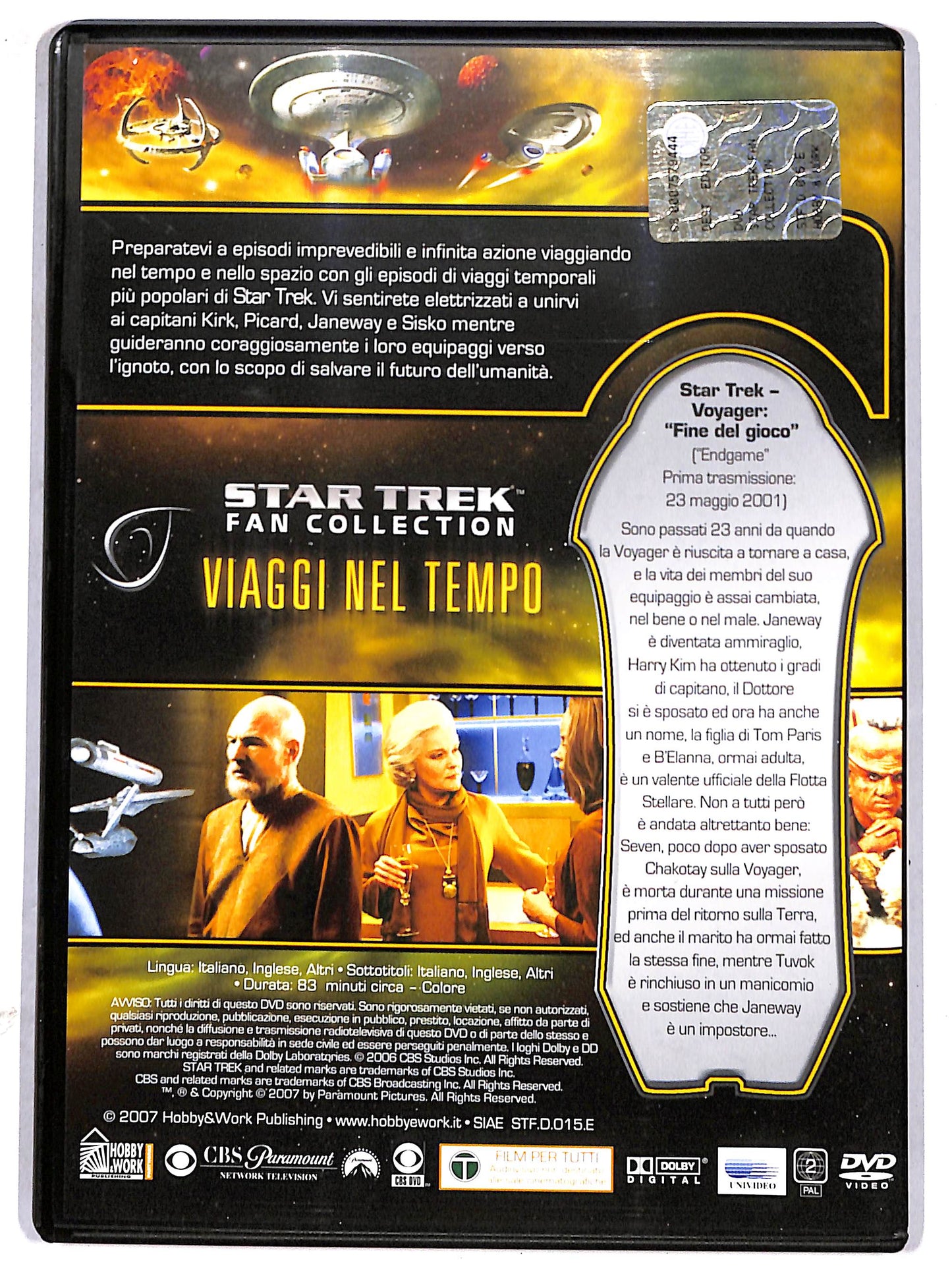 EBOND Star Trek - Viaggi Nel Tempo Fan Collection Vol 4  EDITORIALE DVD D629339