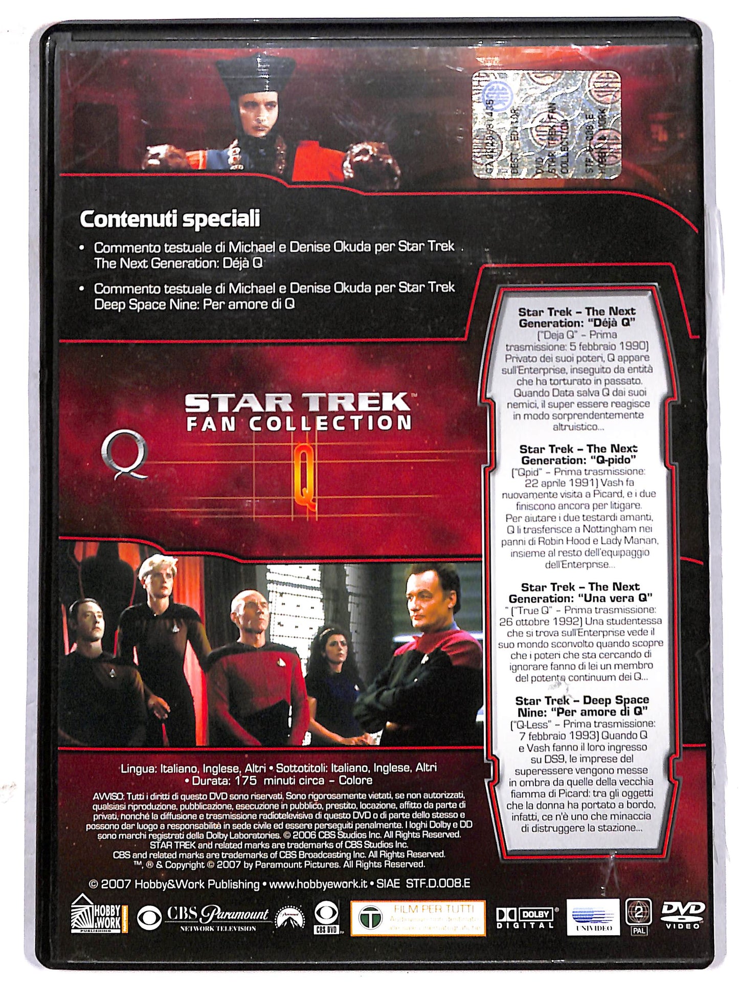 EBOND Star Trek Q - Fan Collection Vol.2  EDITORIALE DVD D629340