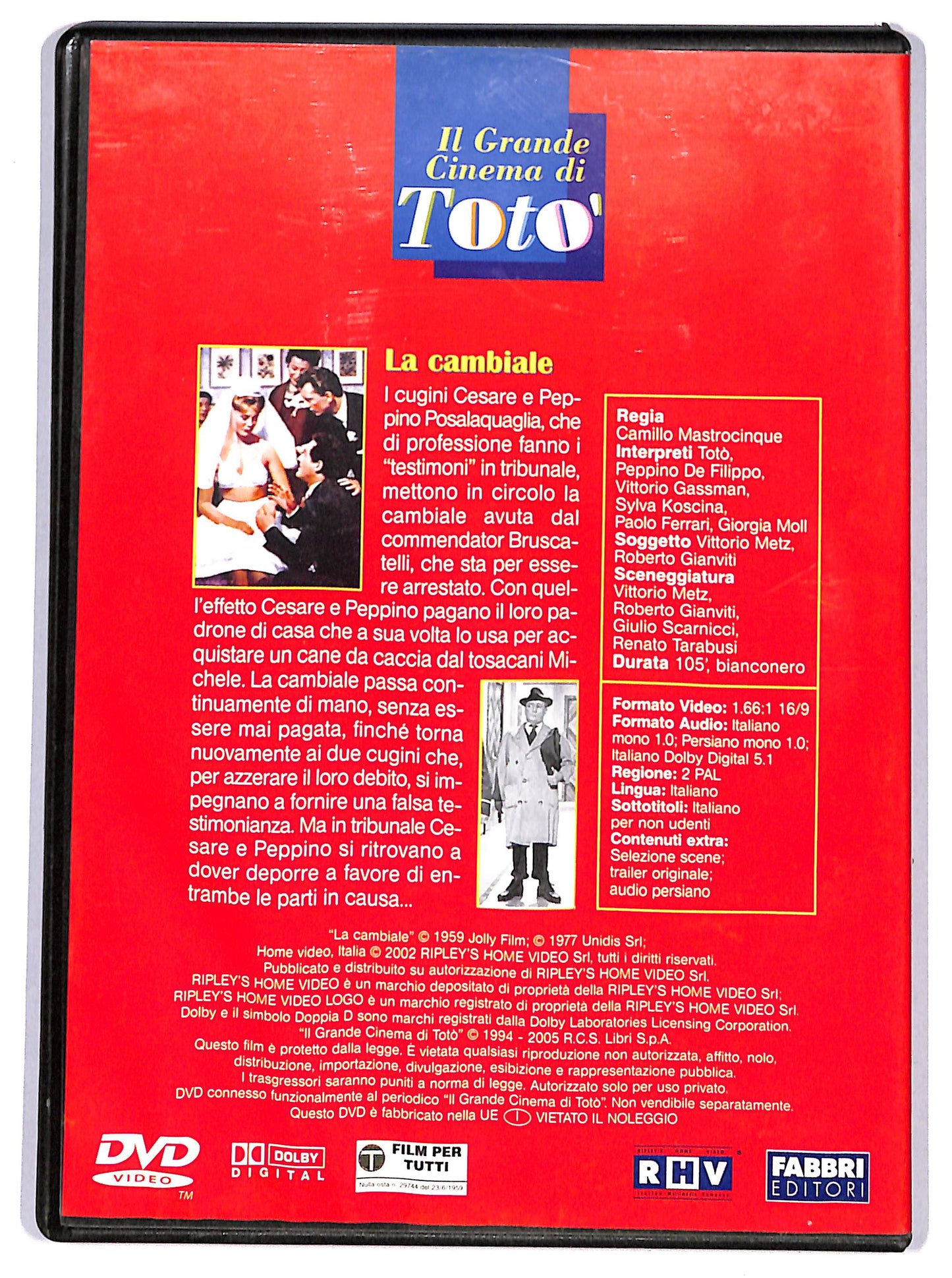 EBOND la cambiale  EDITORIALE DVD D629363