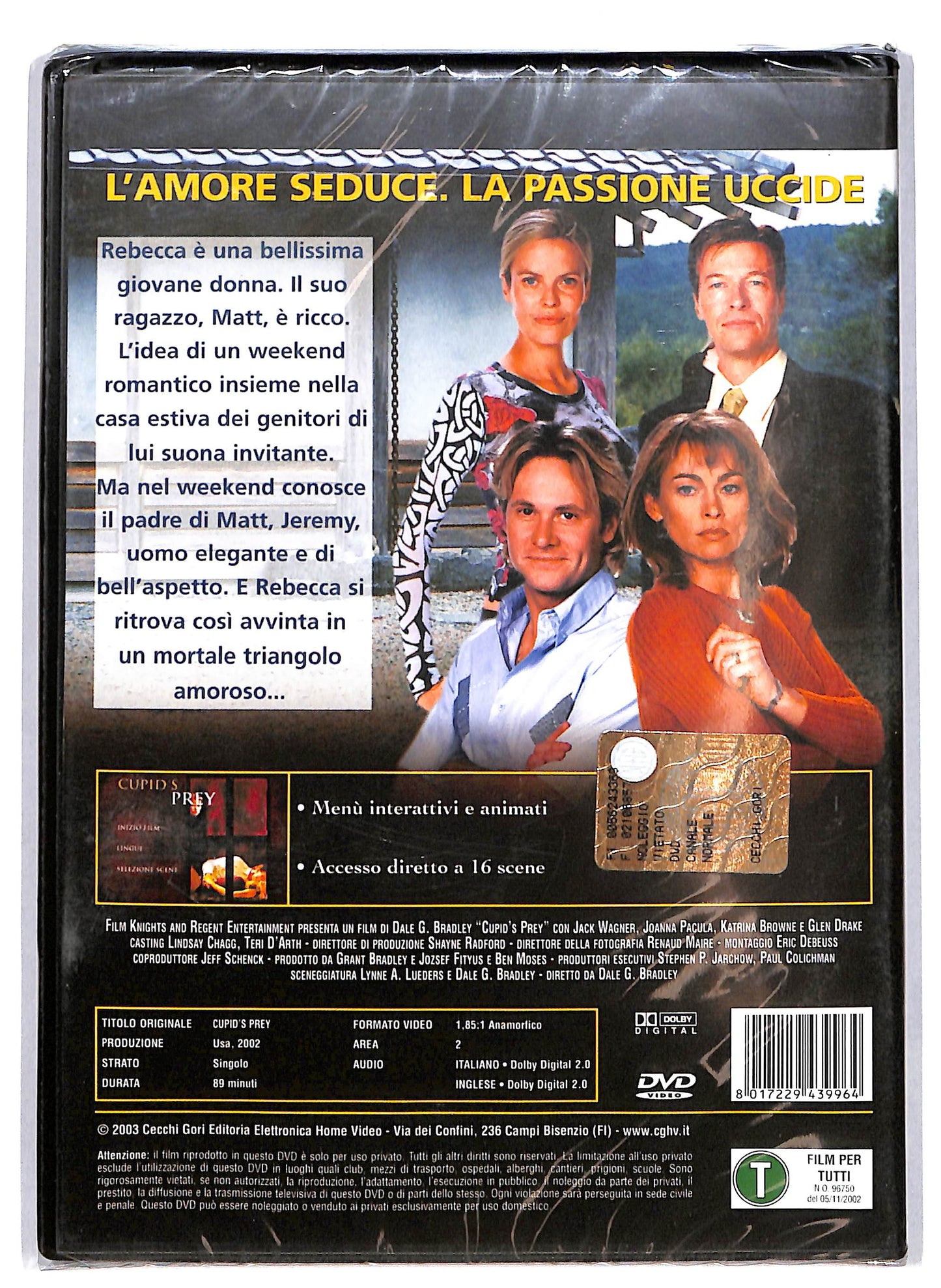 EBOND Cupid's Prey DVD D629455