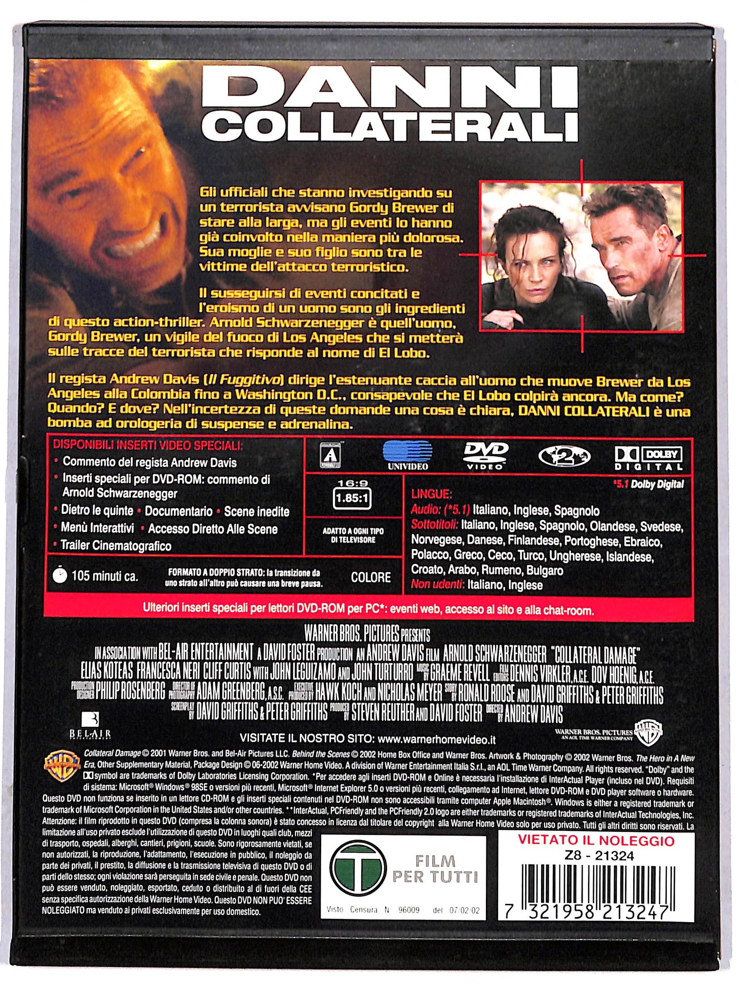 EBOND danni collaterali  SNAPPER DVD D629528