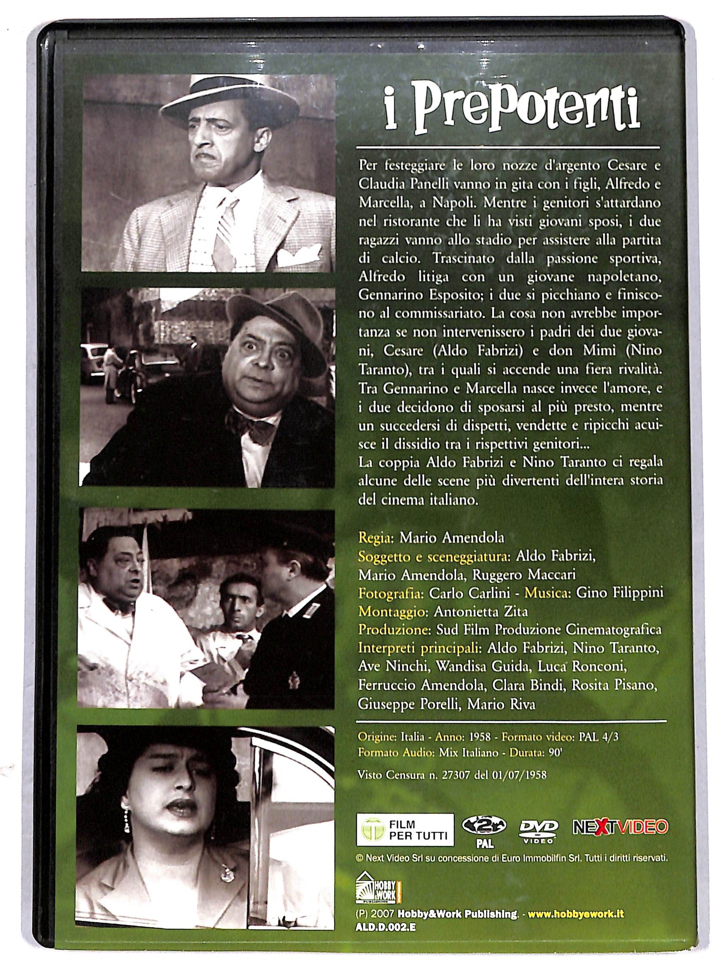 EBOND I prepotenti  EDITORIALE DVD D629565