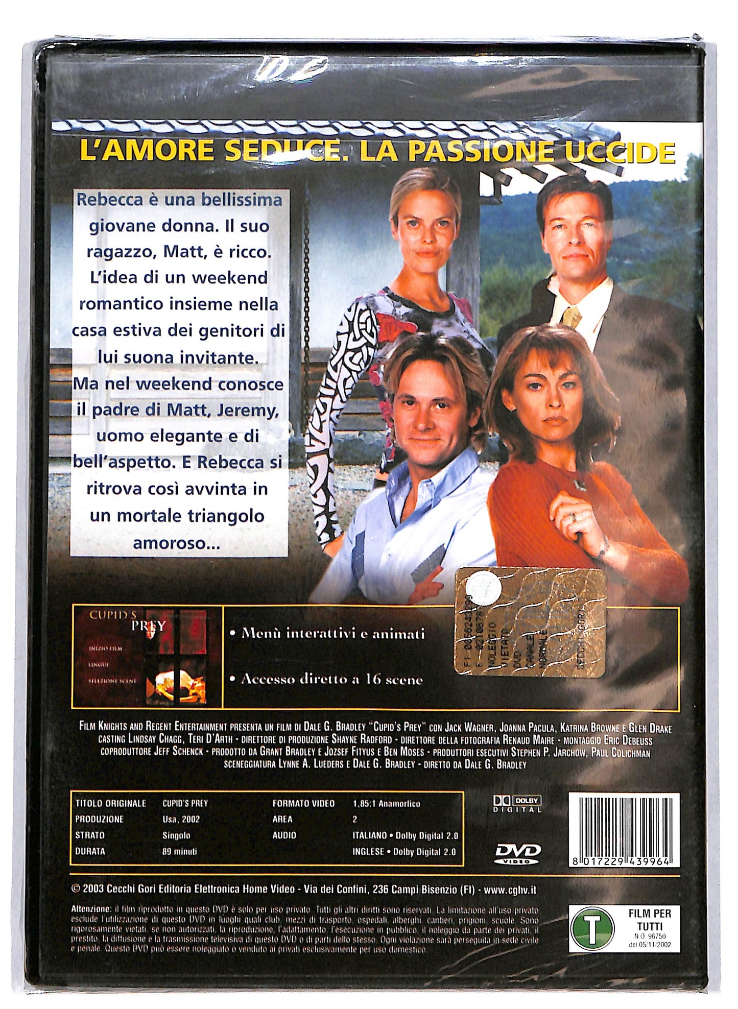 EBOND Cupid's Prey  DVD D629749