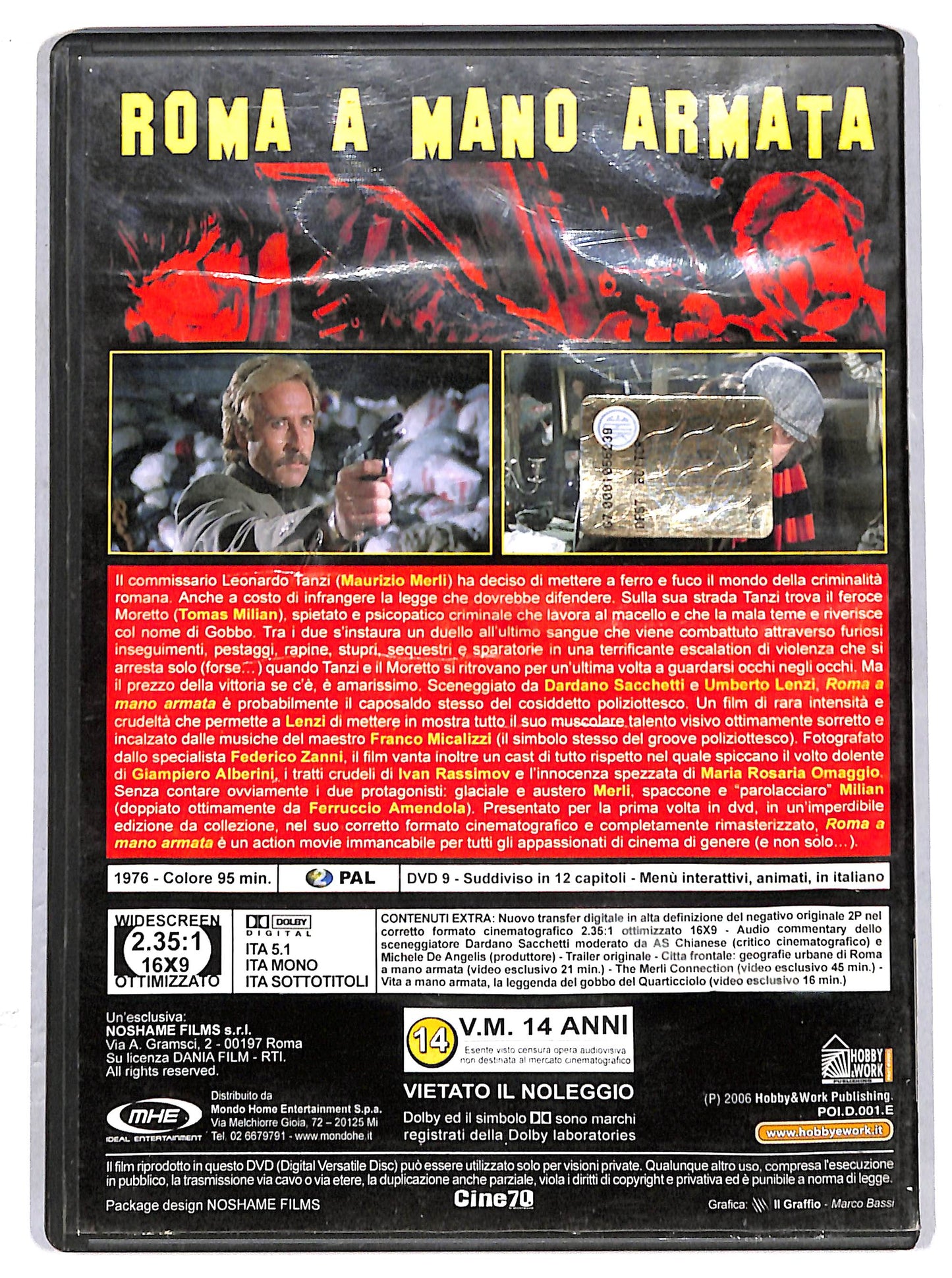 EBOND Roma a mano armata  EDITORIALE DVD D629857