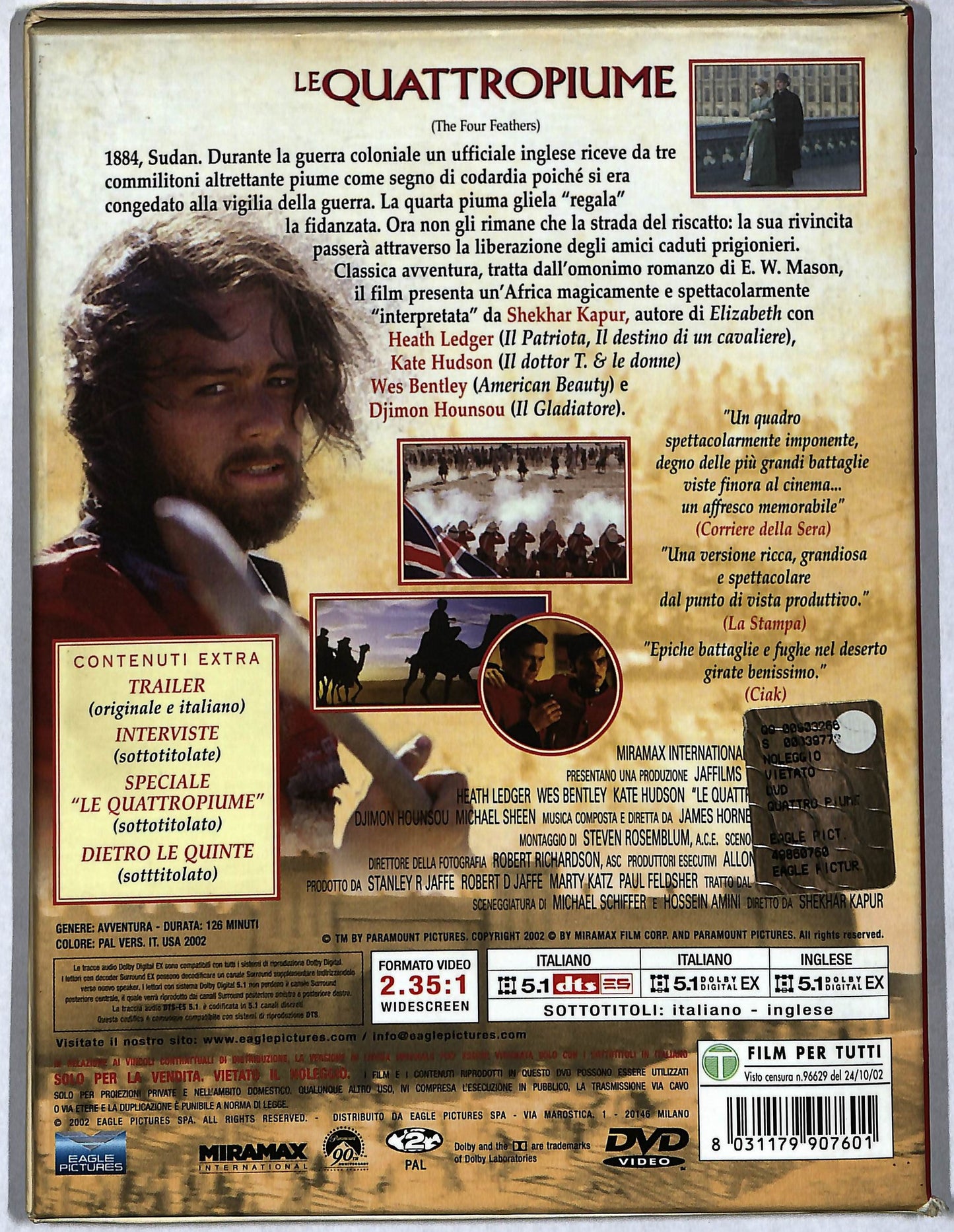 EBOND Le Quattropiume DVD D629932