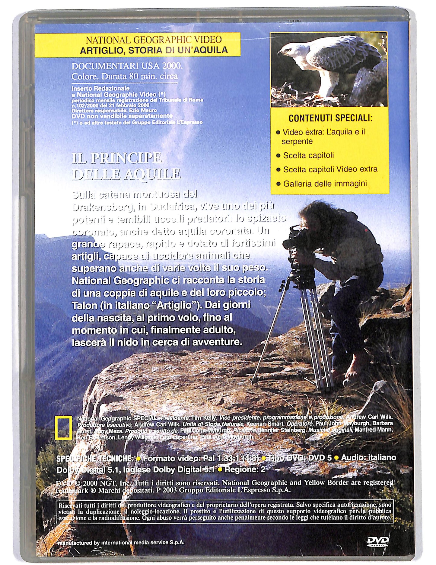 EBOND Artiglio.-Storia di in'Aquila VOL.9 DVD D630007