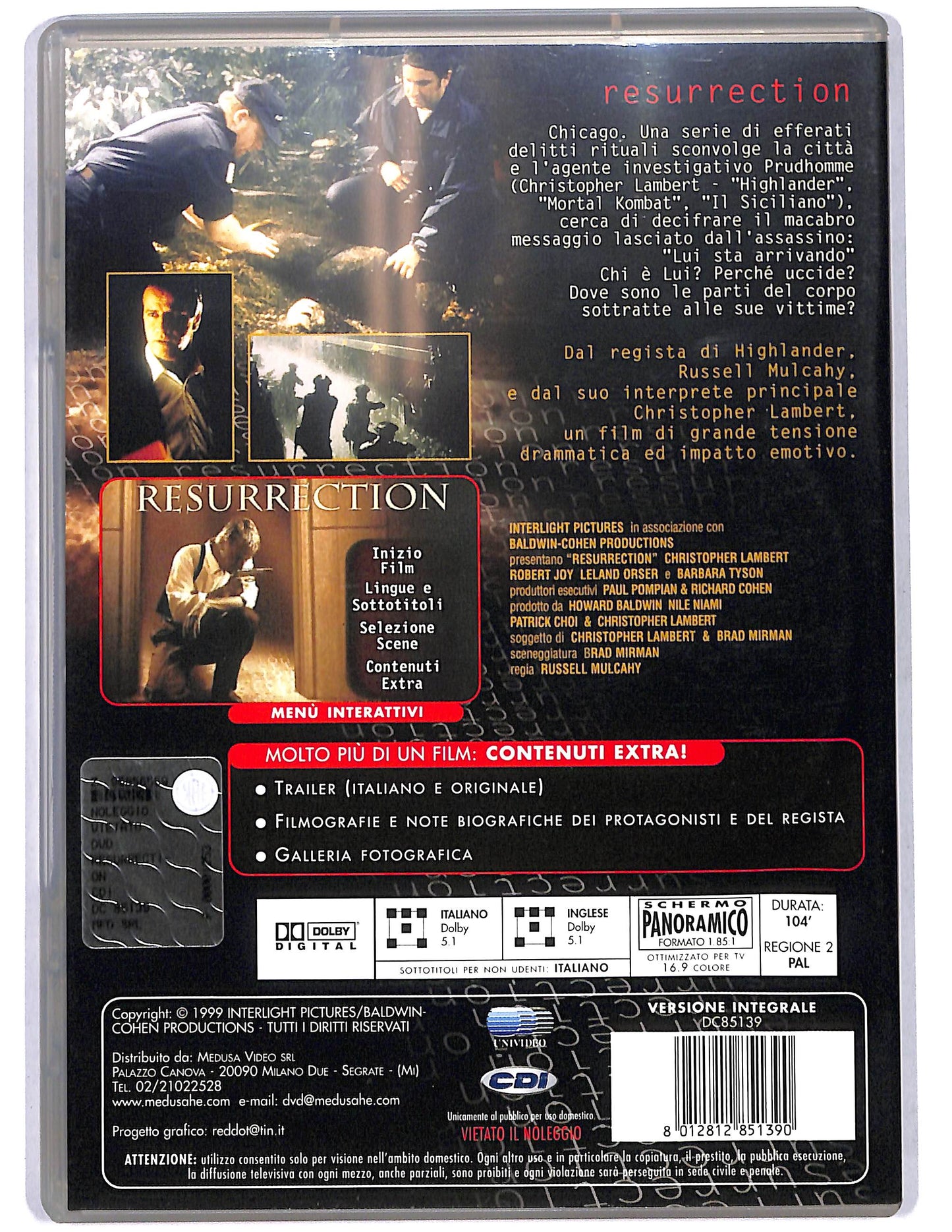 EBOND Resurrection DVD D630120