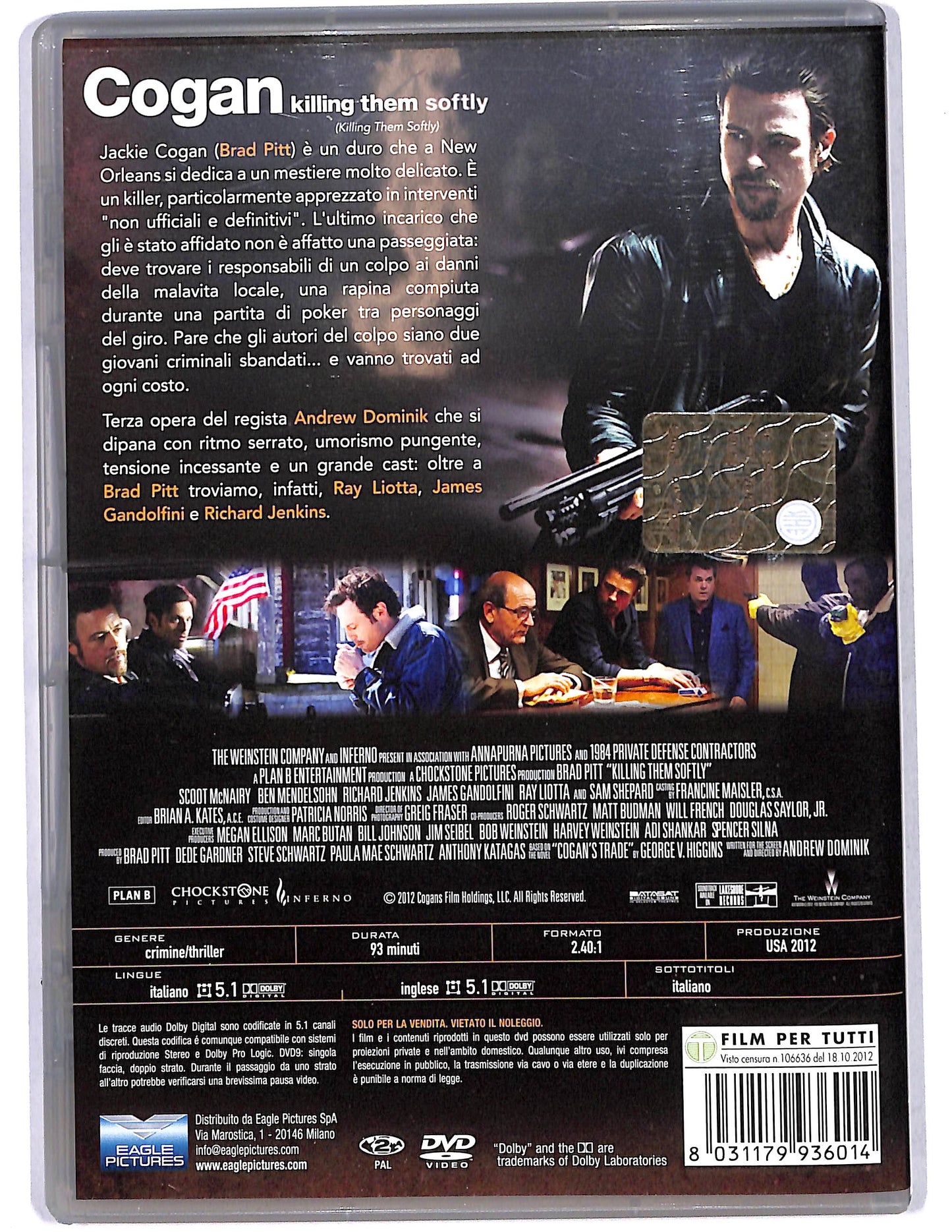 EBOND Cogan Killing them softly DVD D630129