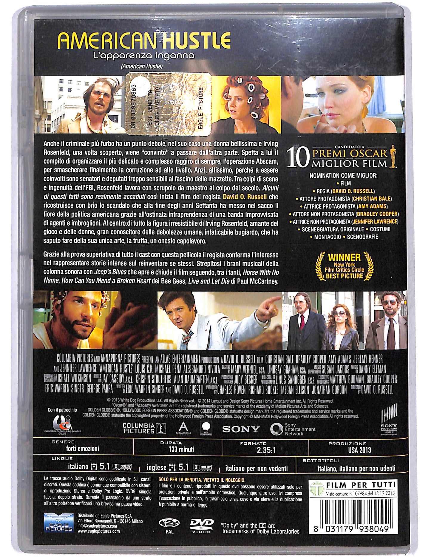 EBOND American hustle L'apparenza inganna DVD D630142