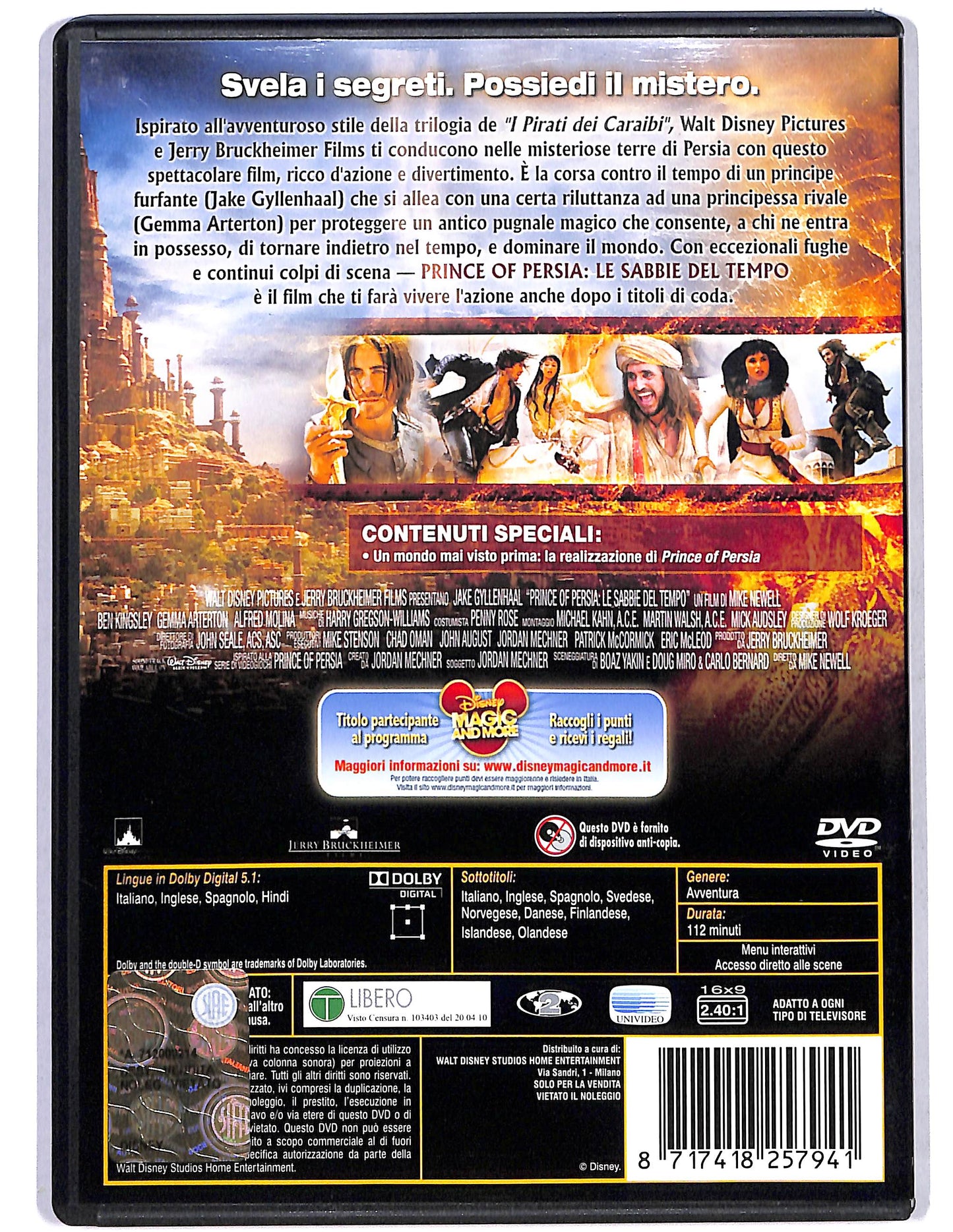 EBOND Prince of Persia Le sabbie del tempo DVD D630157