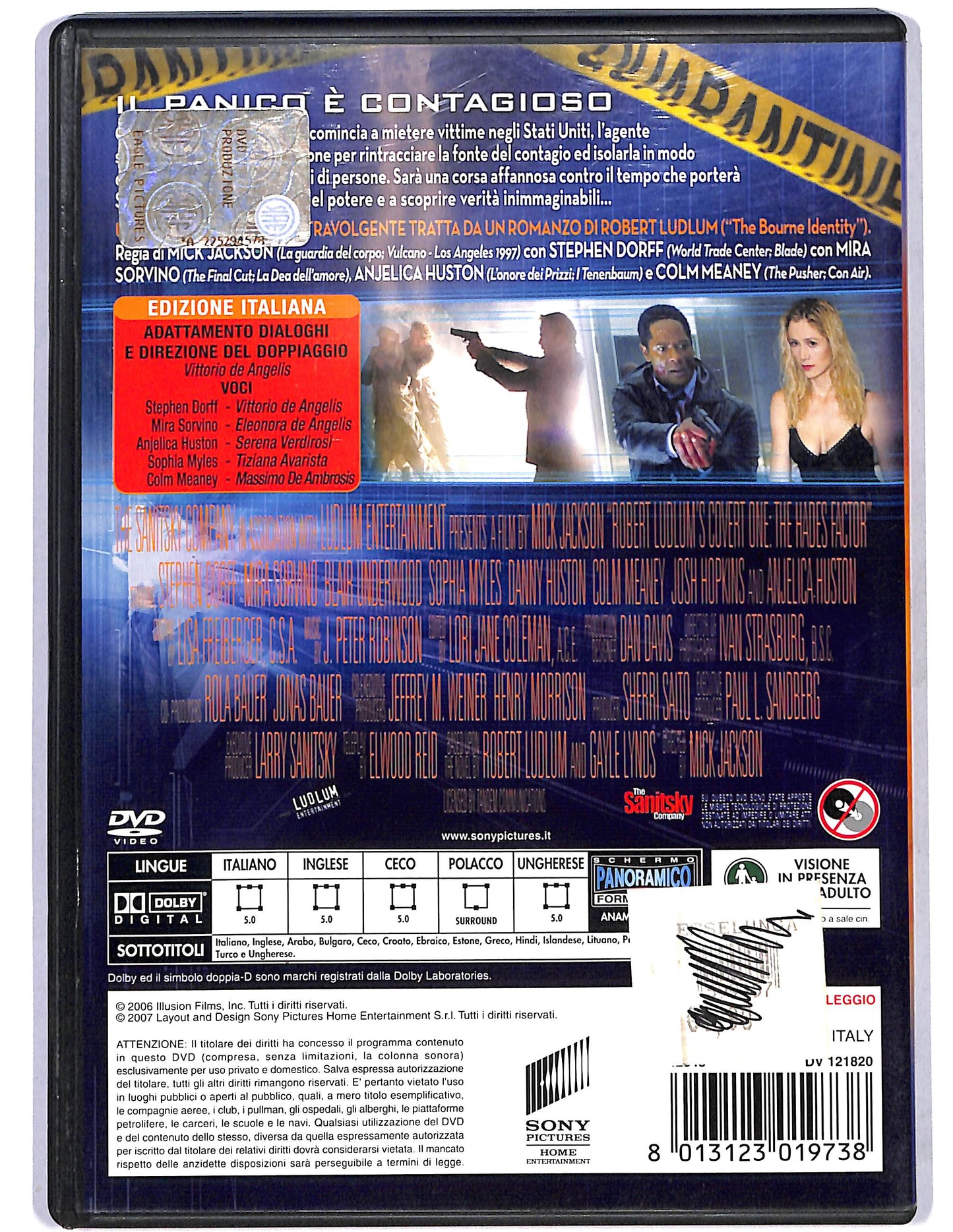 EBOND Laboratorio mortale DVD D630206