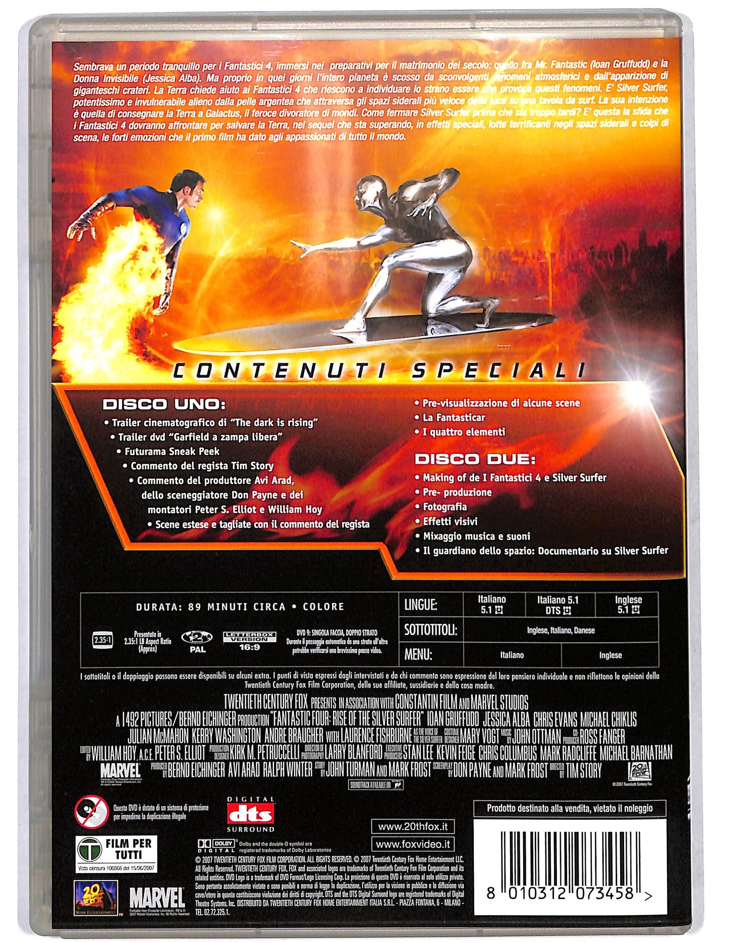 EBOND I fantastici 4 e Silver Superfer (2 dischi) DVD D630223
