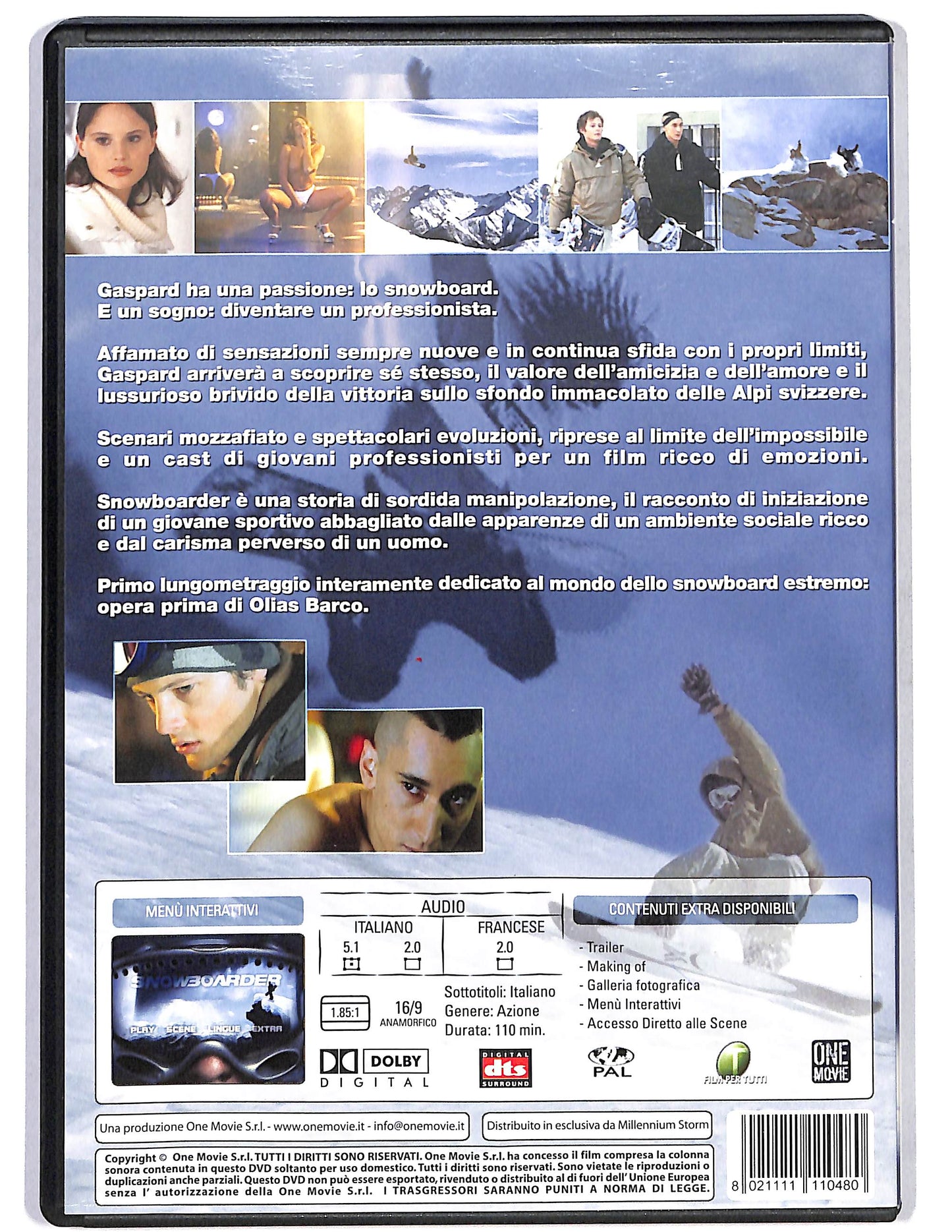 EBOND Snowboarder  DVD D630319