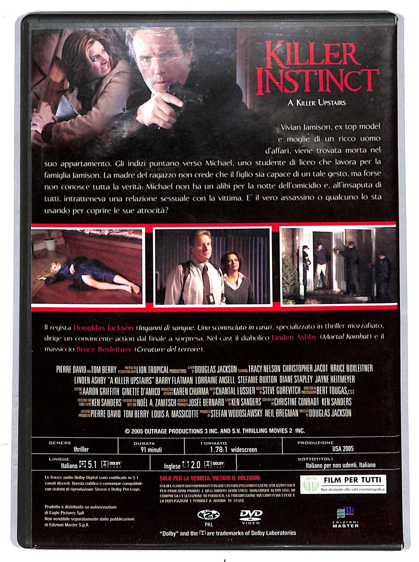 EBOND Killer Instinct  EDITORIALE DVD D630409