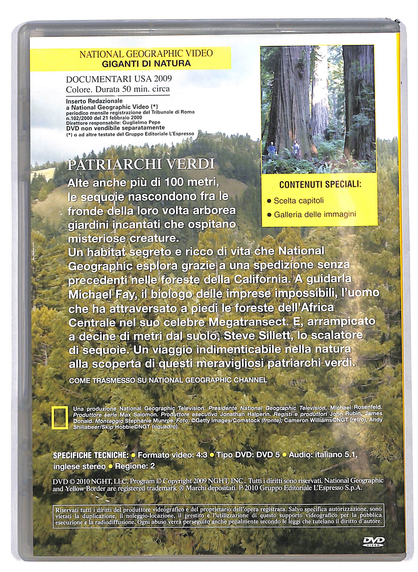 EBOND National geographic Giganti di Natura  vol. 92 EDITORIALE DVD D630514