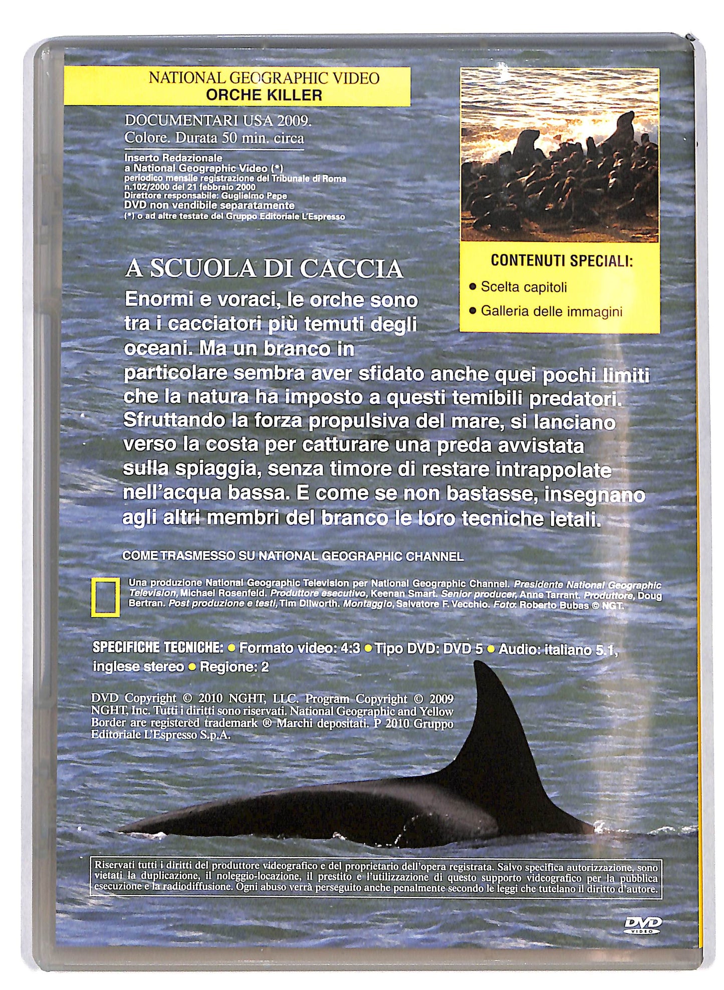 EBOND National geographic Orche killer Vol.88  EDITORIALE DVD D630518