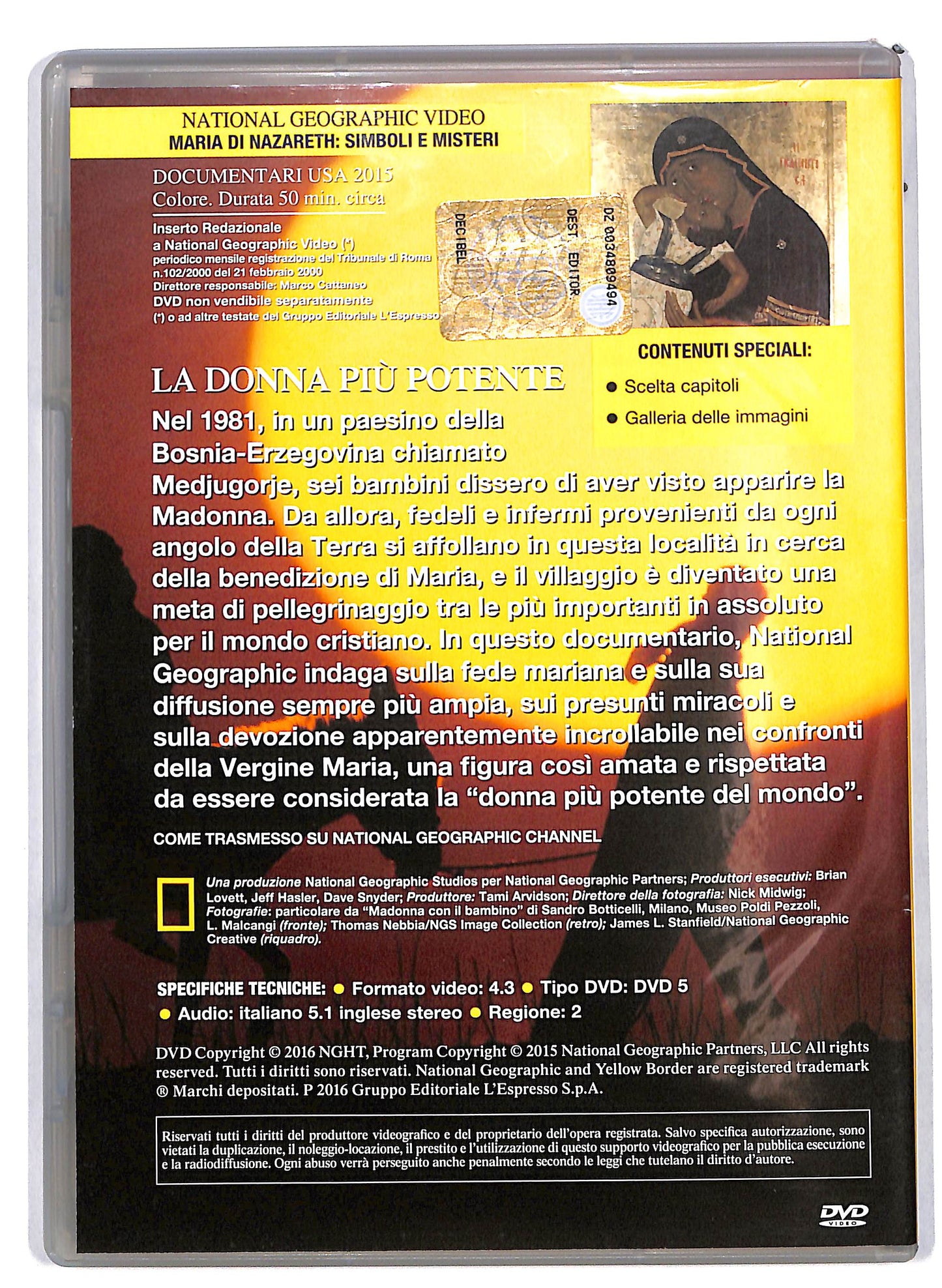 EBOND Maria di Nazareth - Simboli e Misteri vol.159  EDITORIALE DVD D630542