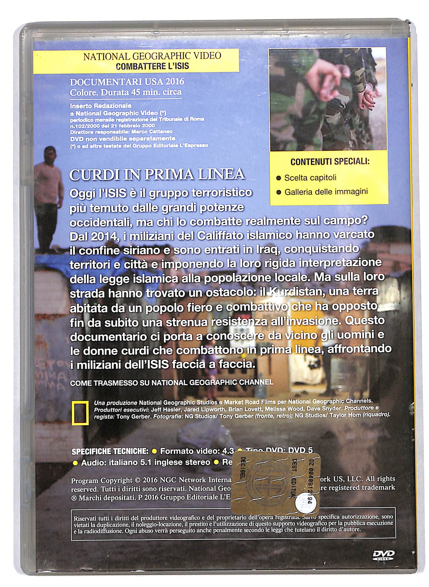 EBOND Combattere L'ISIS Vol.165 EDITORIALE DVD D630544
