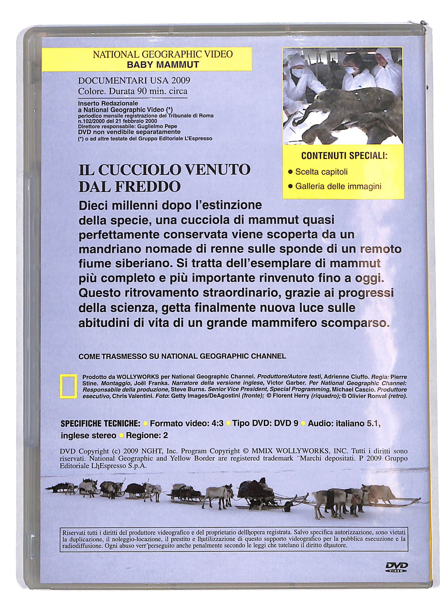 EBOND Baby mammut Vol.76  EDITORIALE DVD D630561