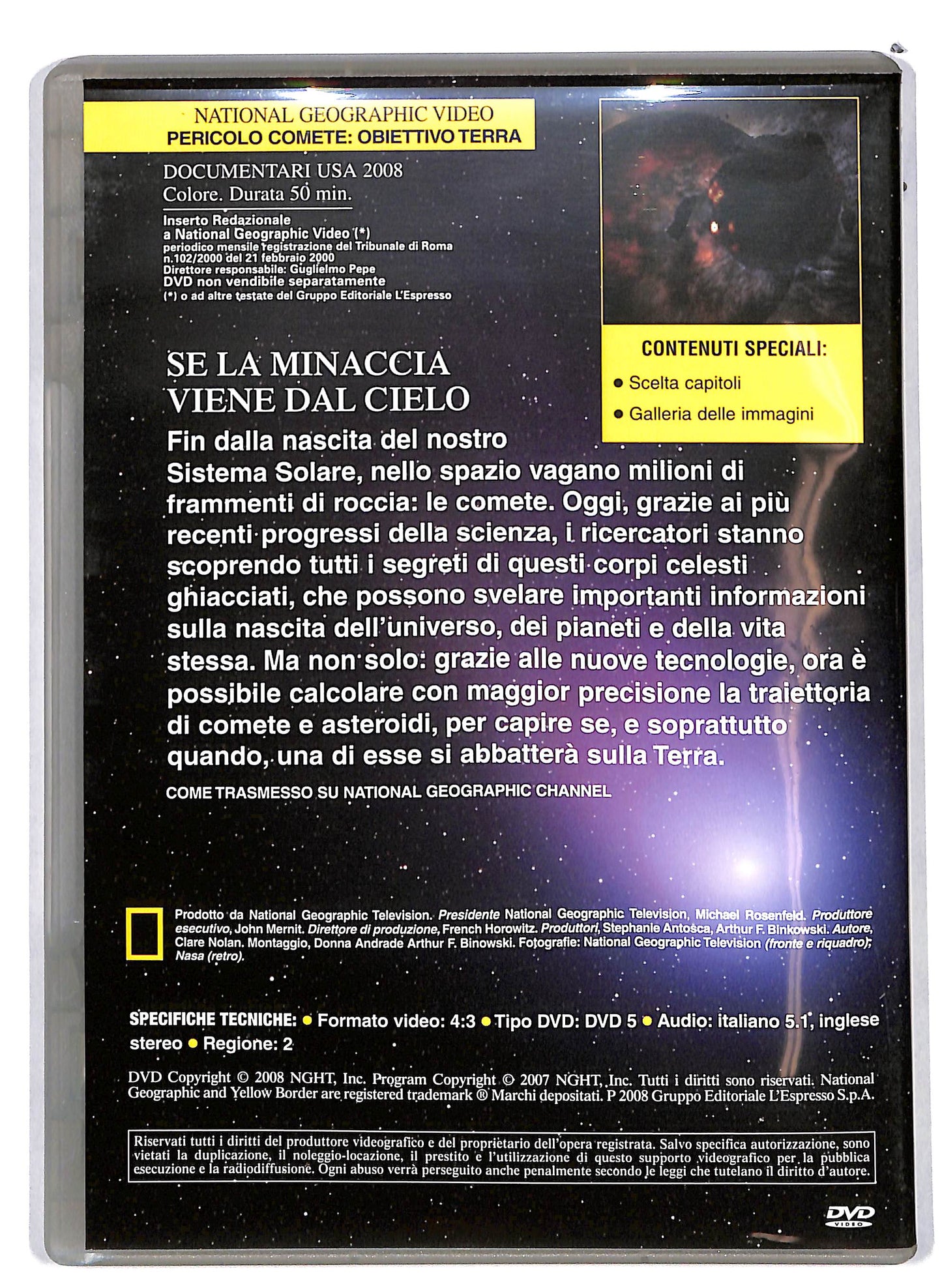 EBOND Pericolo Comete Obiettivo Terra vol.67 EDITORIALE DVD D630562