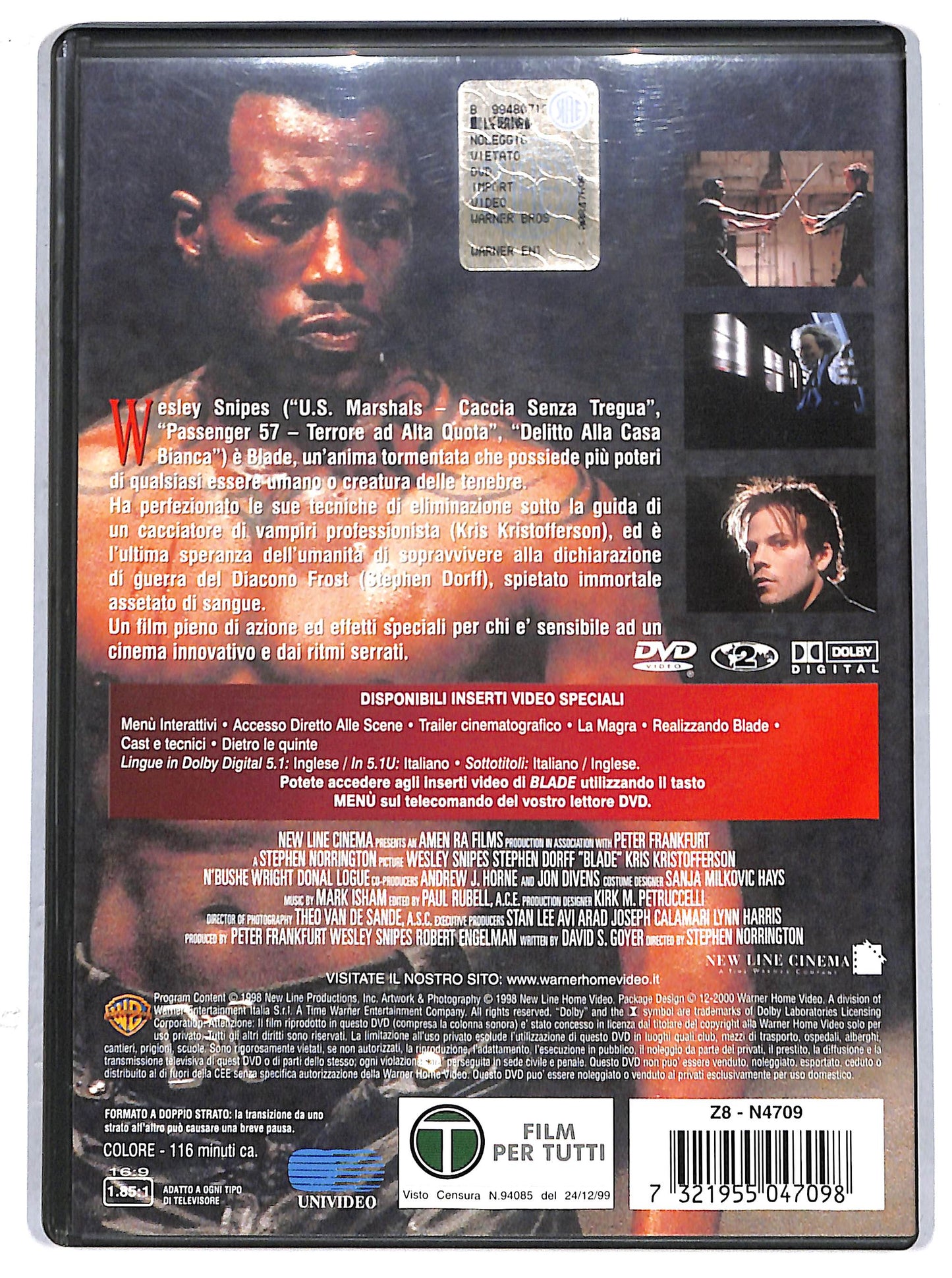 EBOND blade DVD D630603
