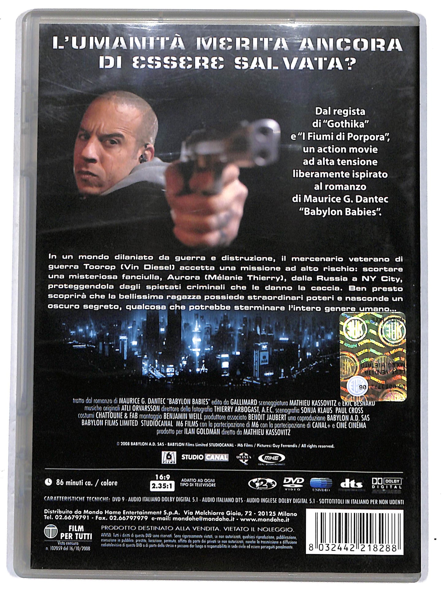 EBOND babylon a.d. DVD D630616