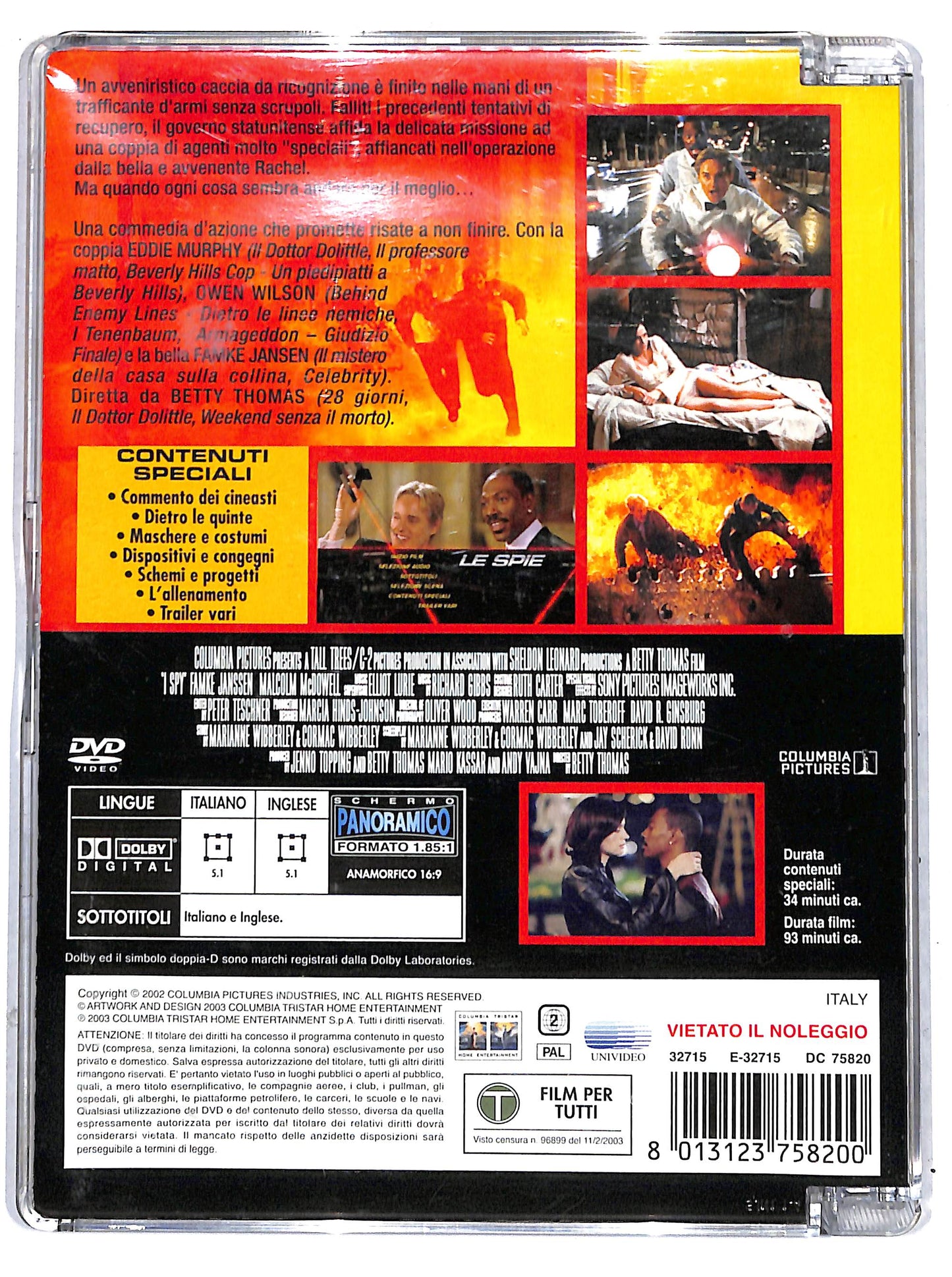EBOND le spie  SJB DVD D630651
