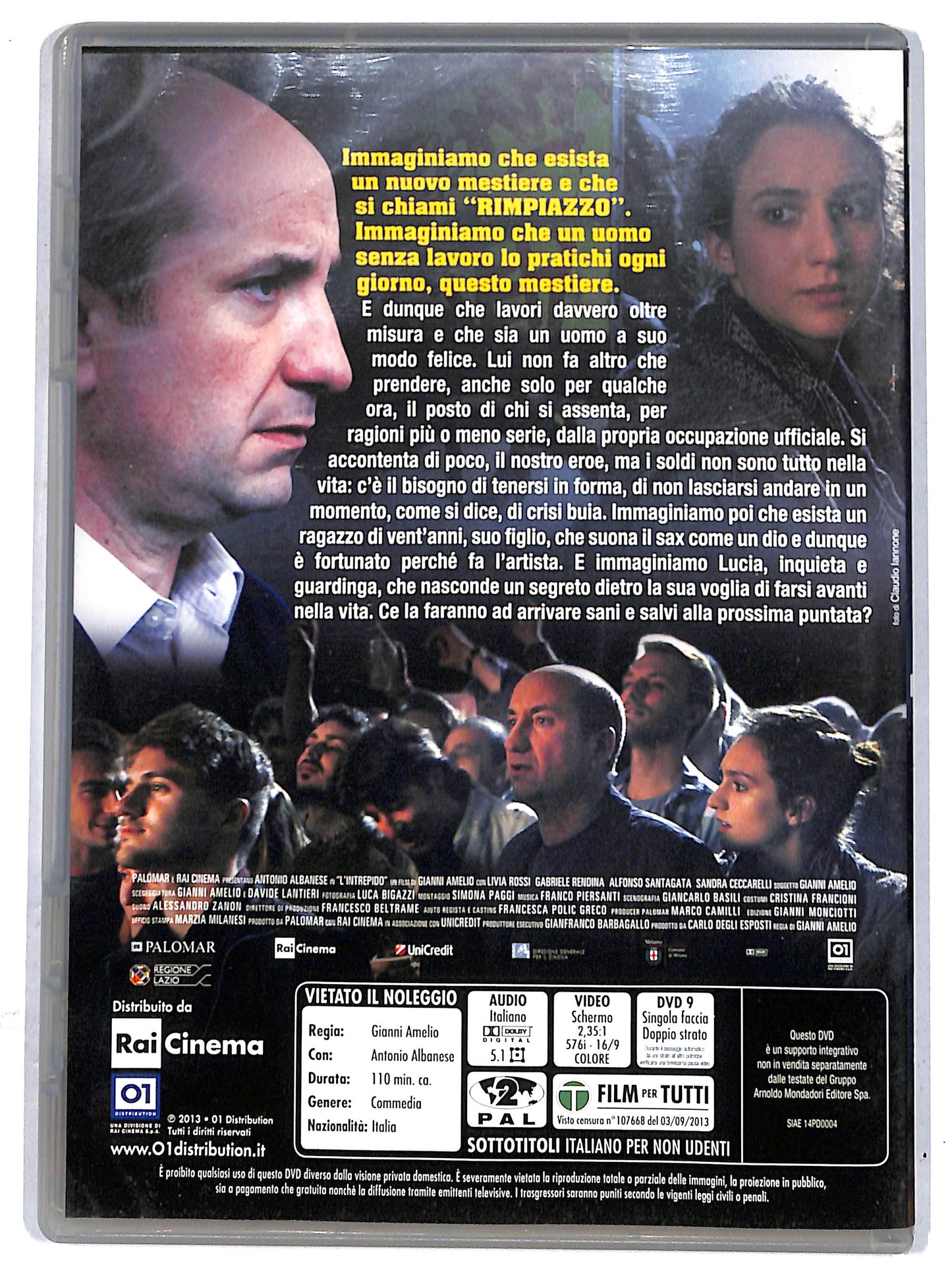 EBOND L'intrepido  EDITORIALE DVD D630706