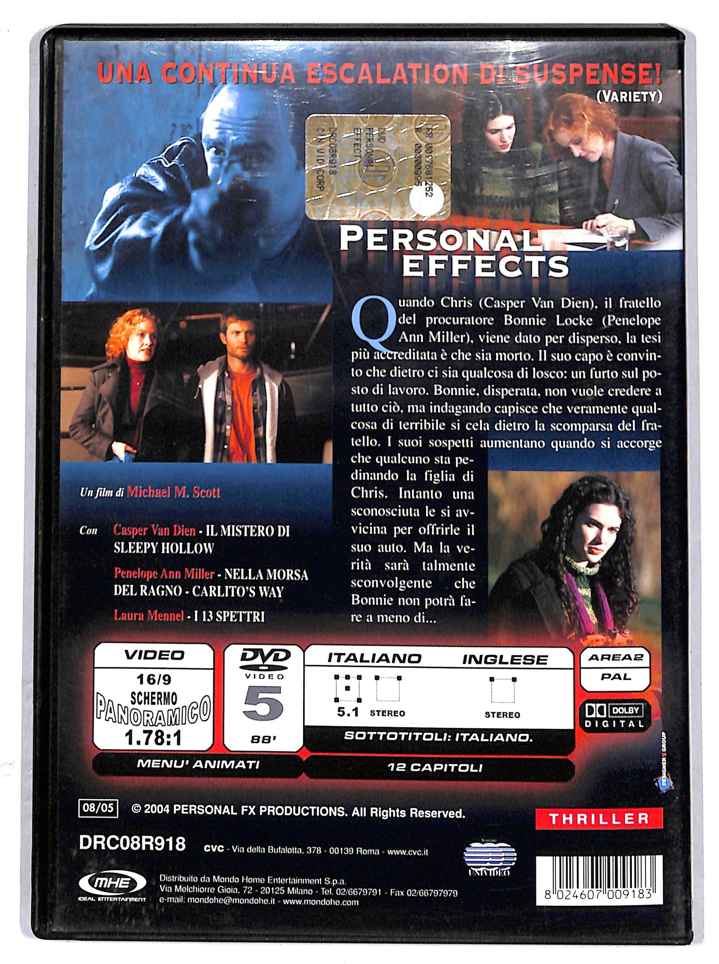 EBOND Personal Effects DVD D630763