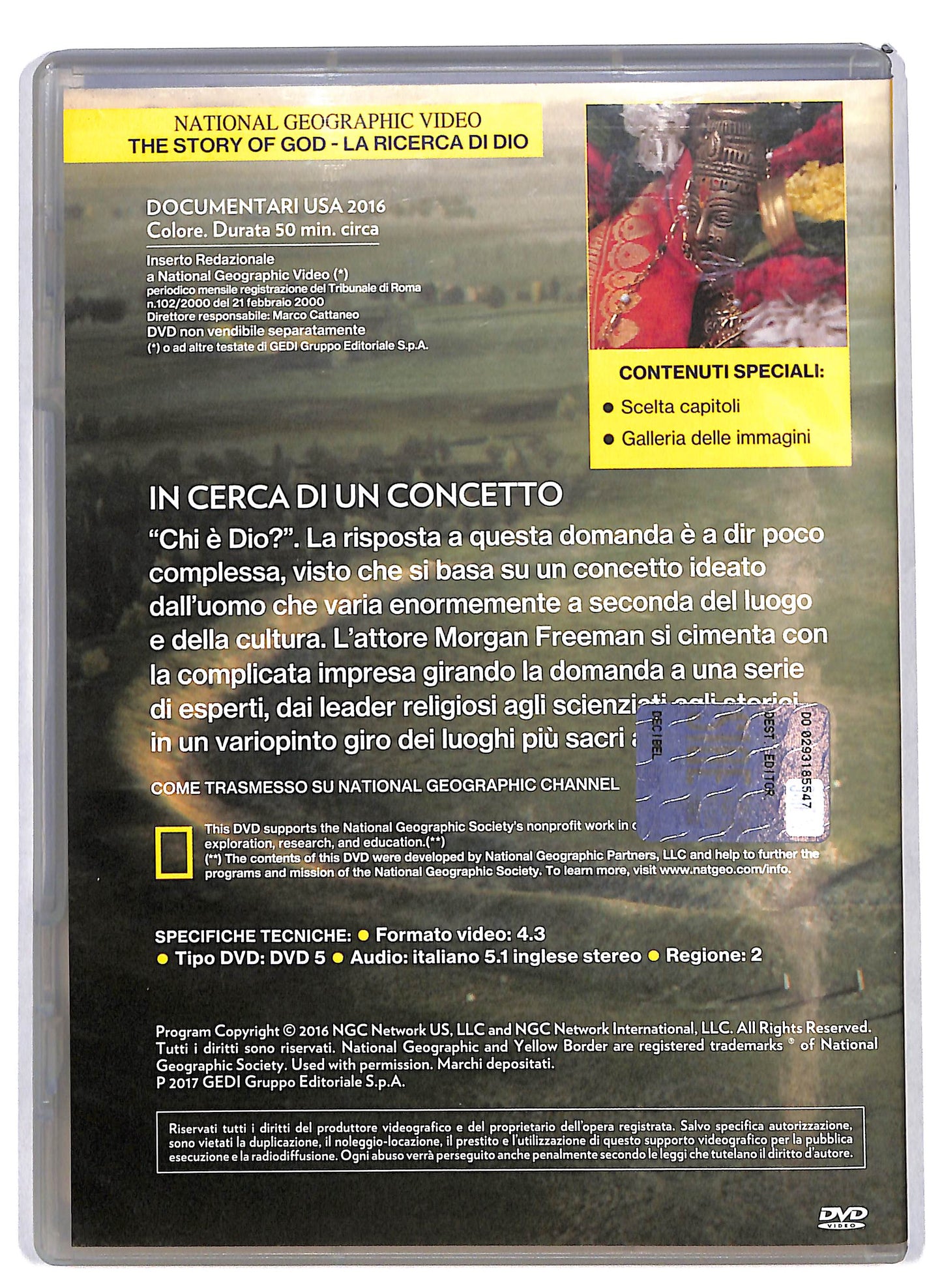 EBOND The Story of God - la ricerca di Dio vol.178 EDITORIALE DVD D630802